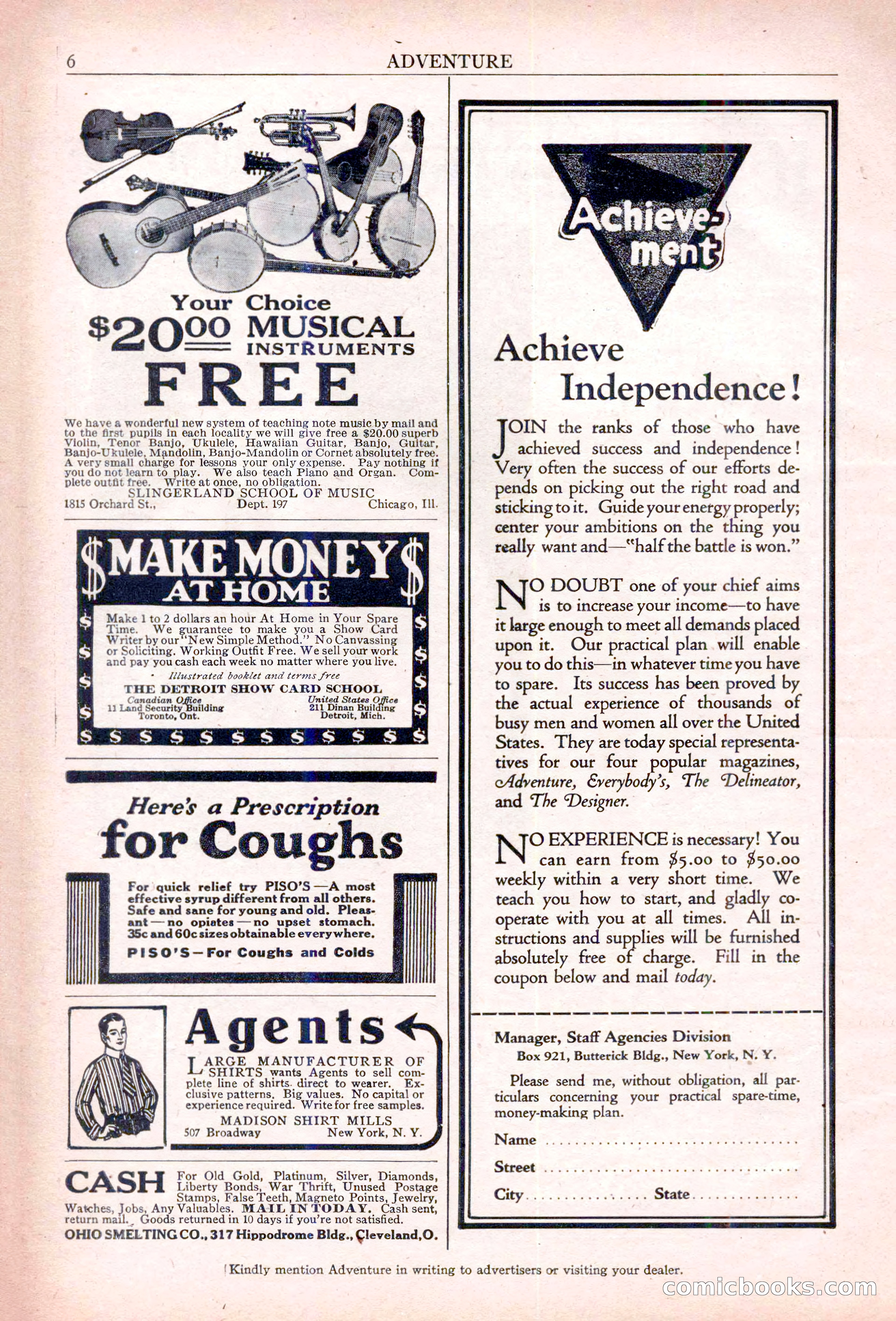 Adventure, January 30, 1923 — page 8 of 204