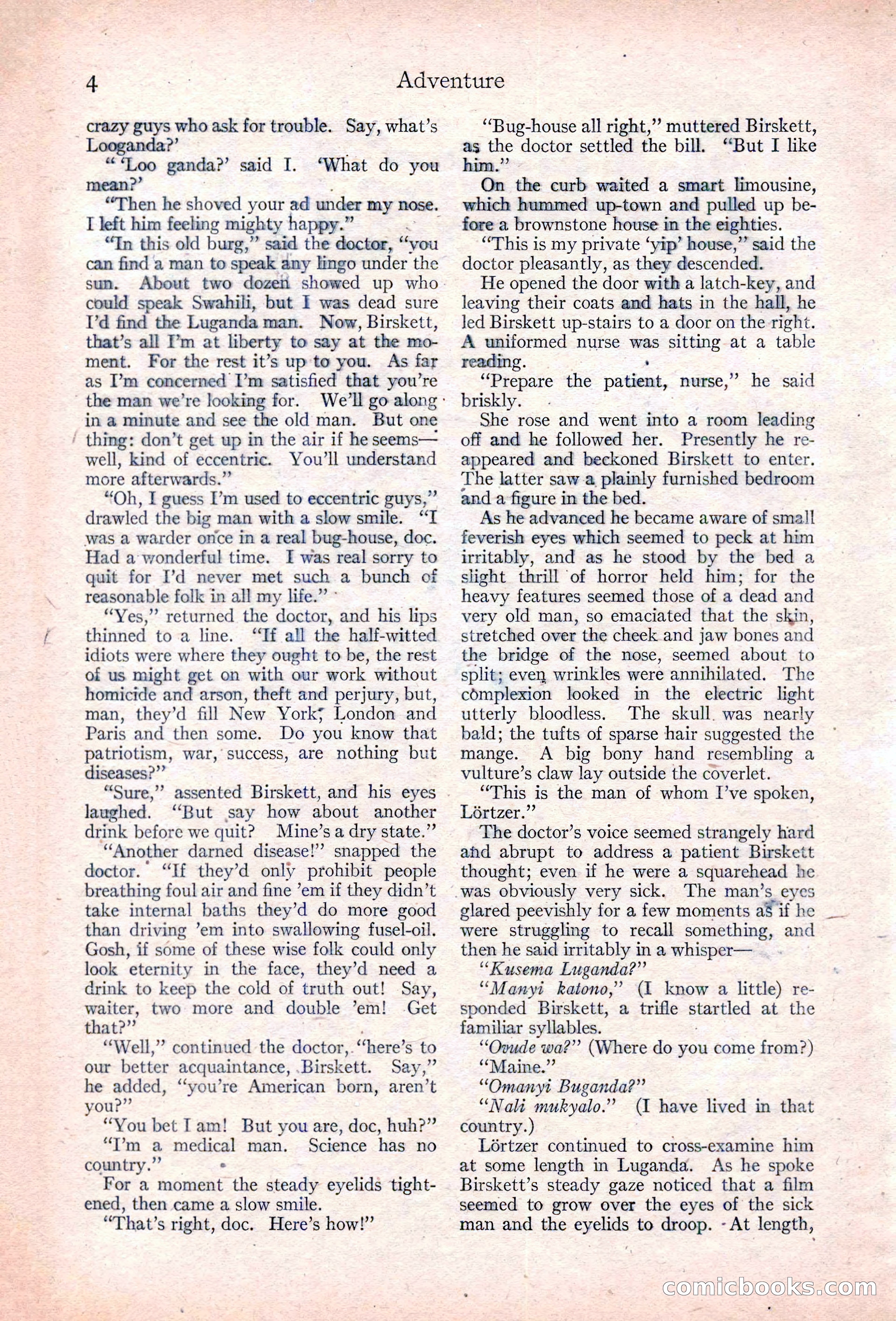 Adventure, January 30, 1923 — page 14 of 204