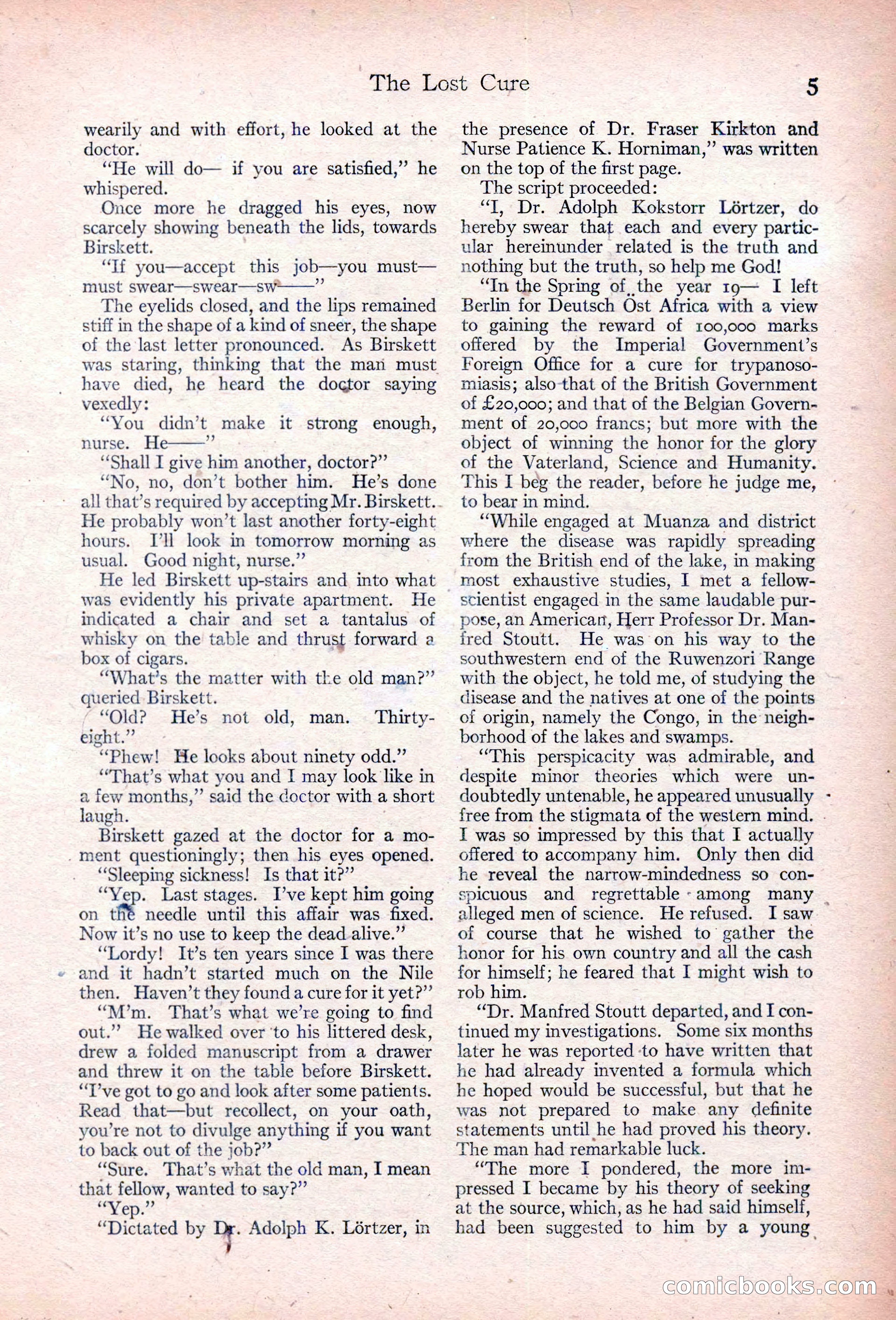 Adventure, January 30, 1923 — page 15 of 204