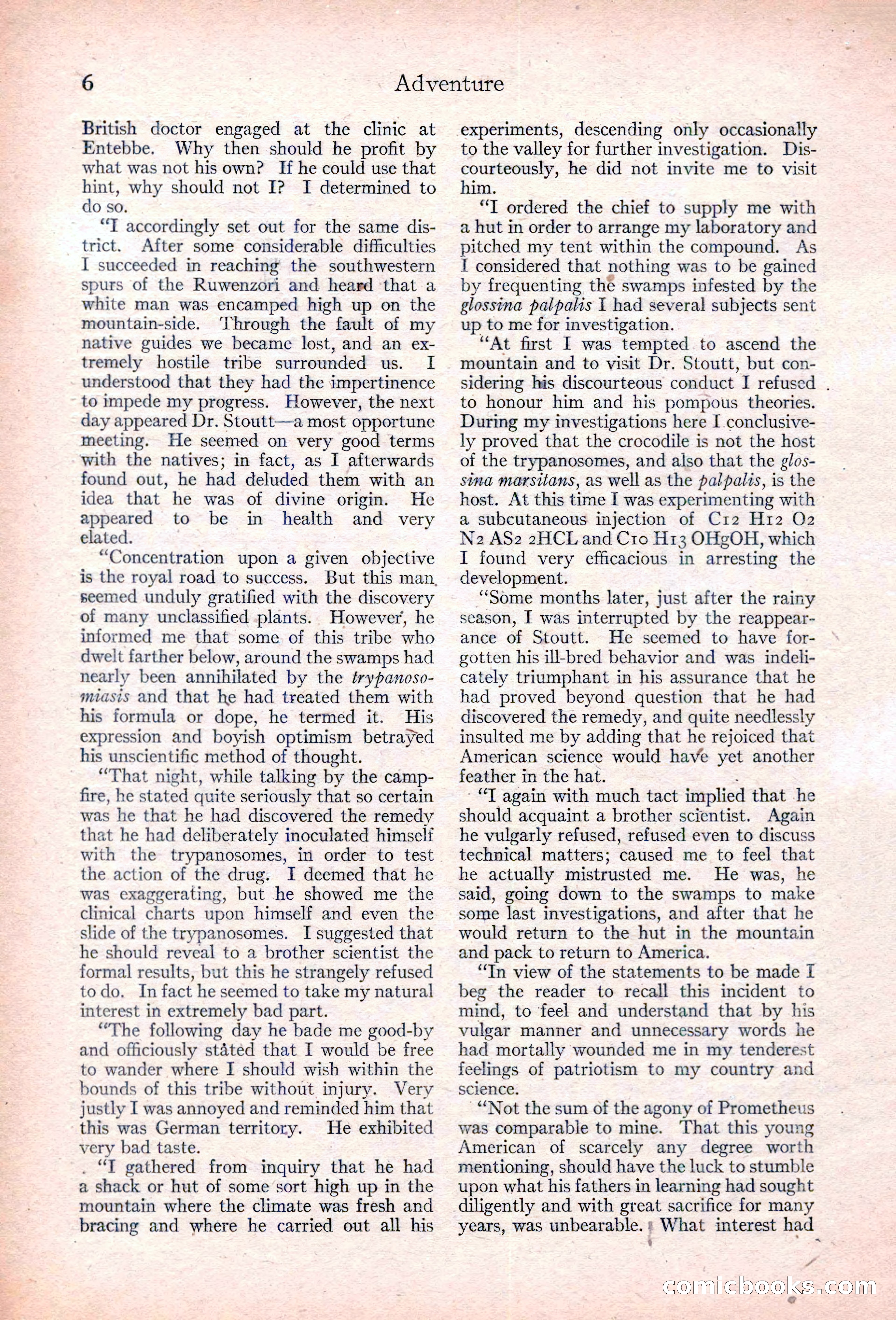 Adventure, January 30, 1923 — page 16 of 204