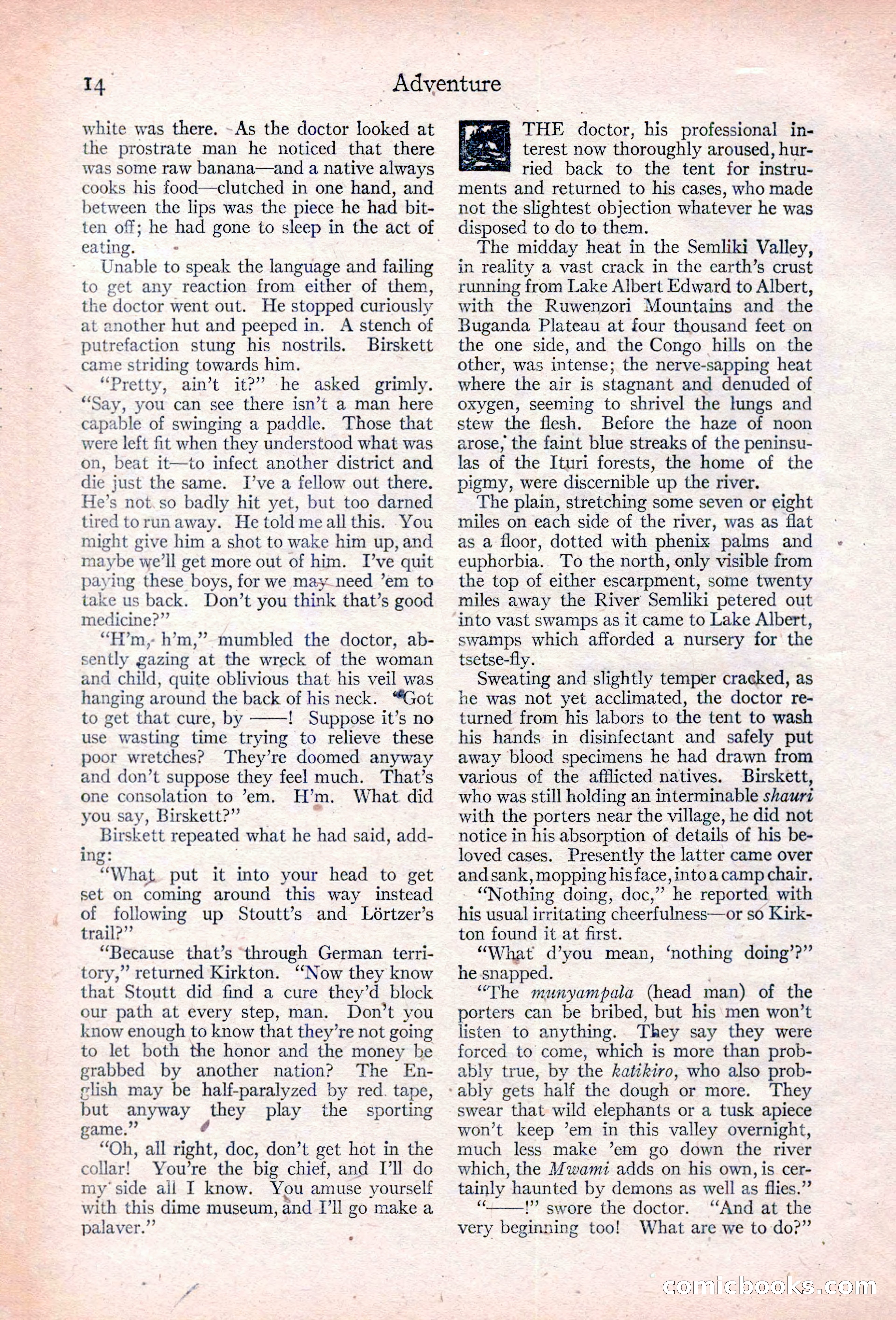 Adventure, January 30, 1923 — page 24 of 204