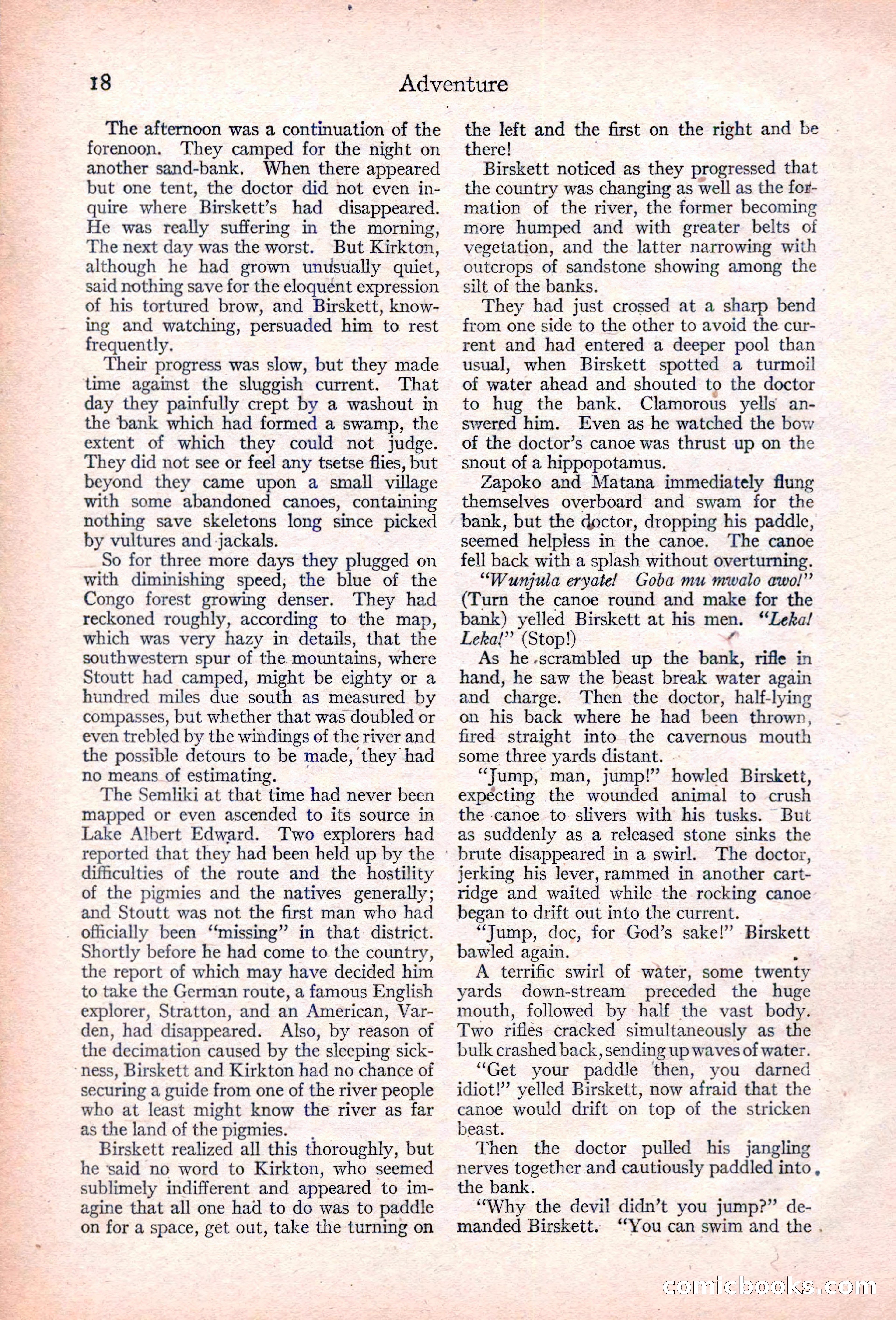 Adventure, January 30, 1923 — page 28 of 204