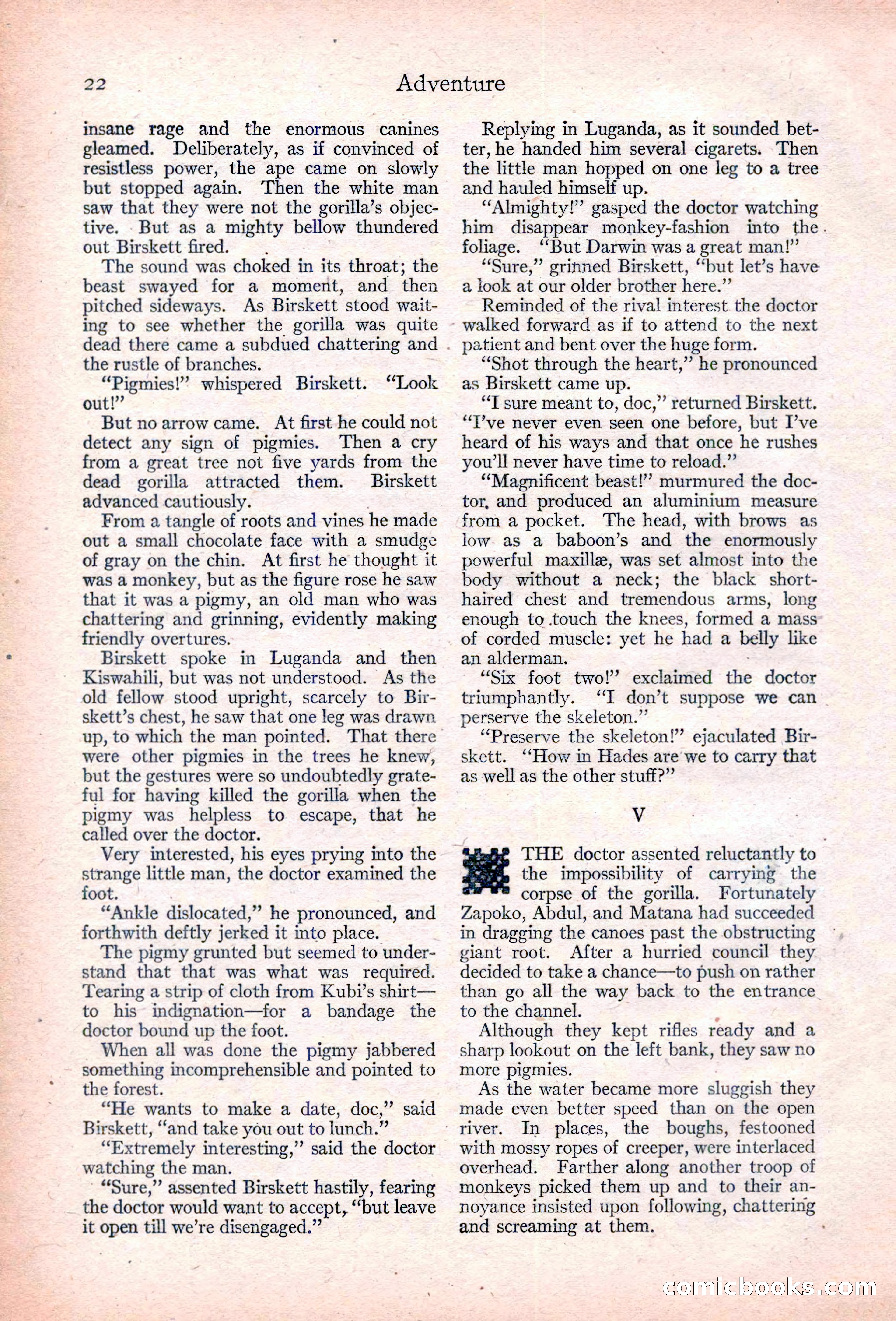 Adventure, January 30, 1923 — page 32 of 204