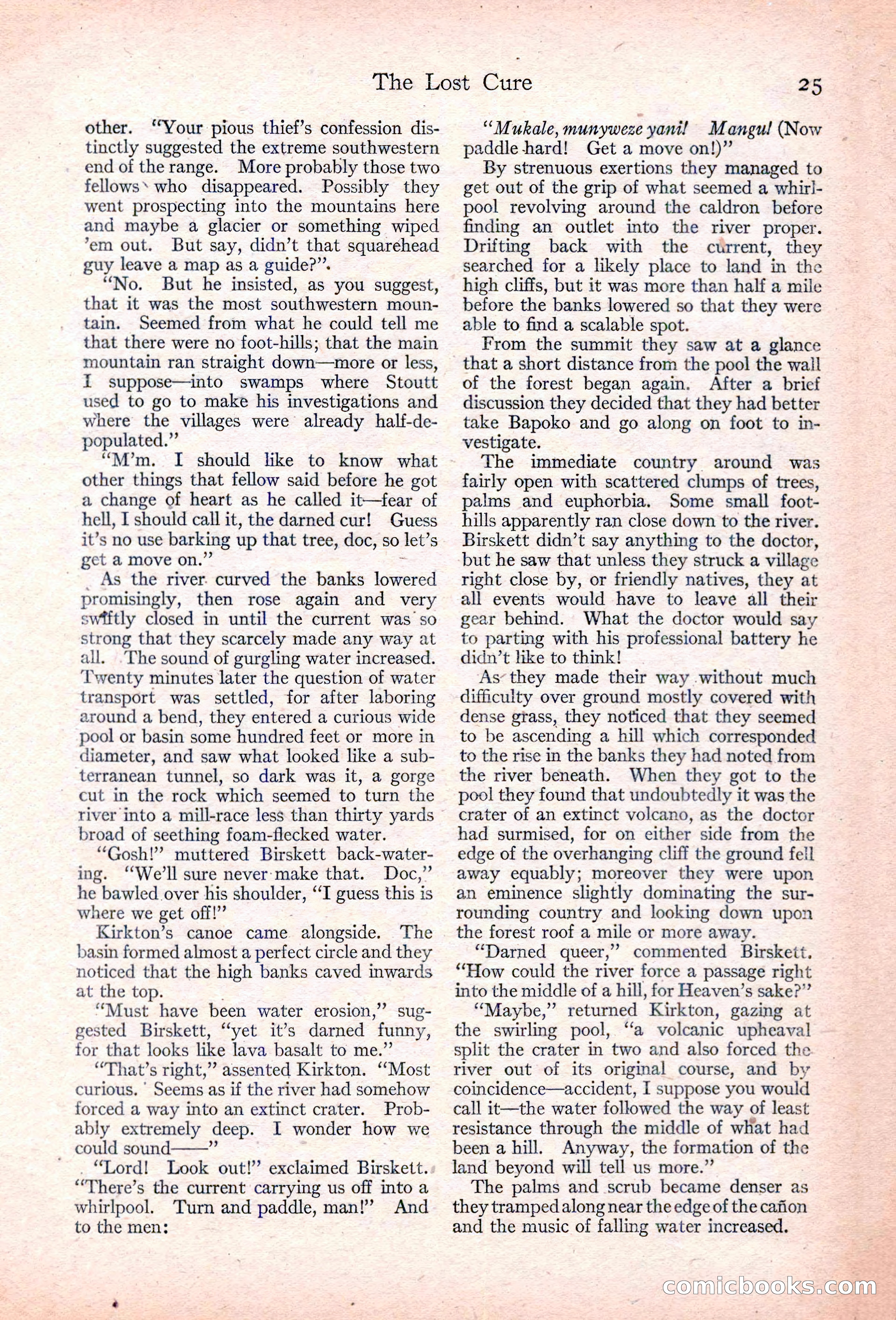 Adventure, January 30, 1923 — page 35 of 204