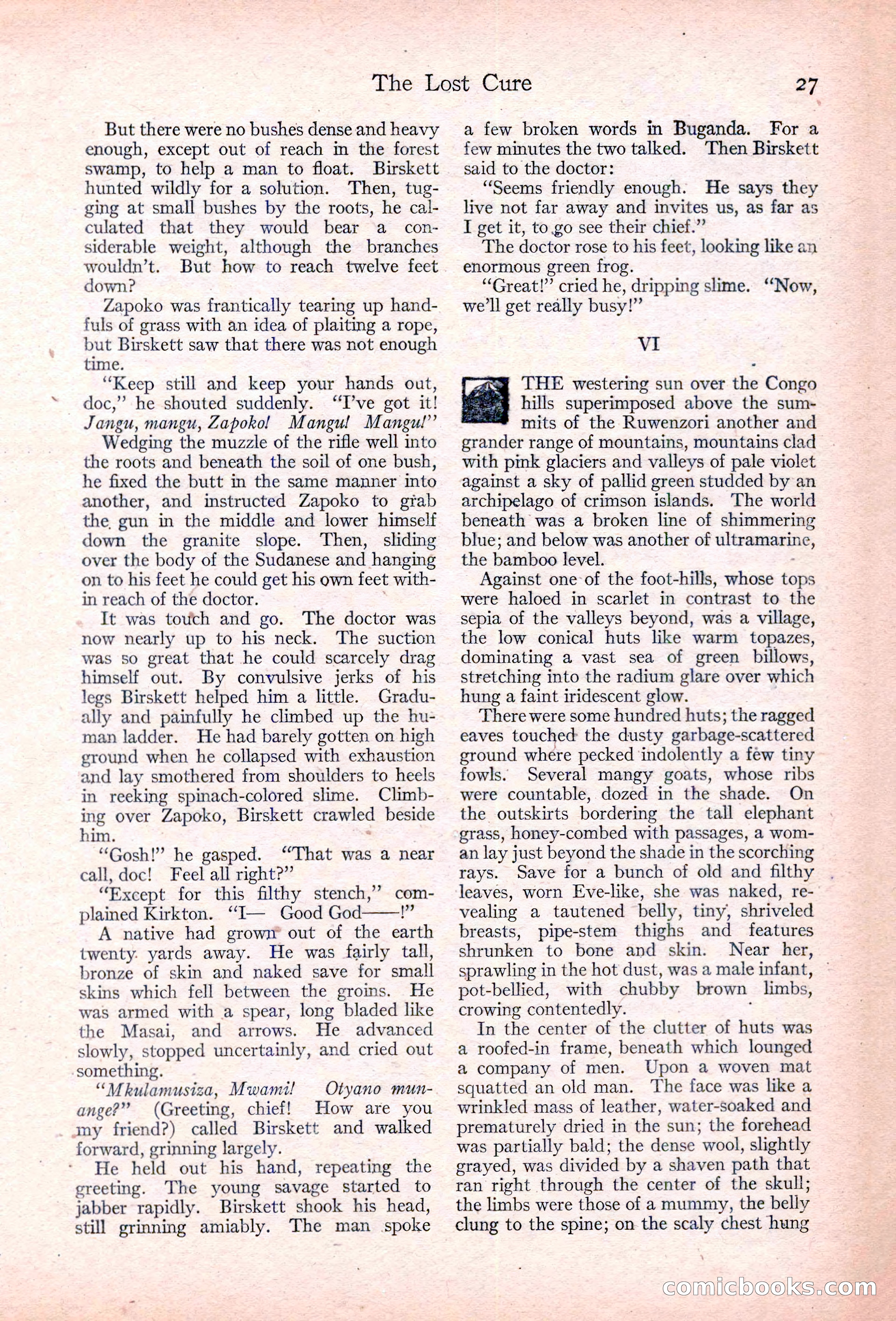Adventure, January 30, 1923 — page 37 of 204