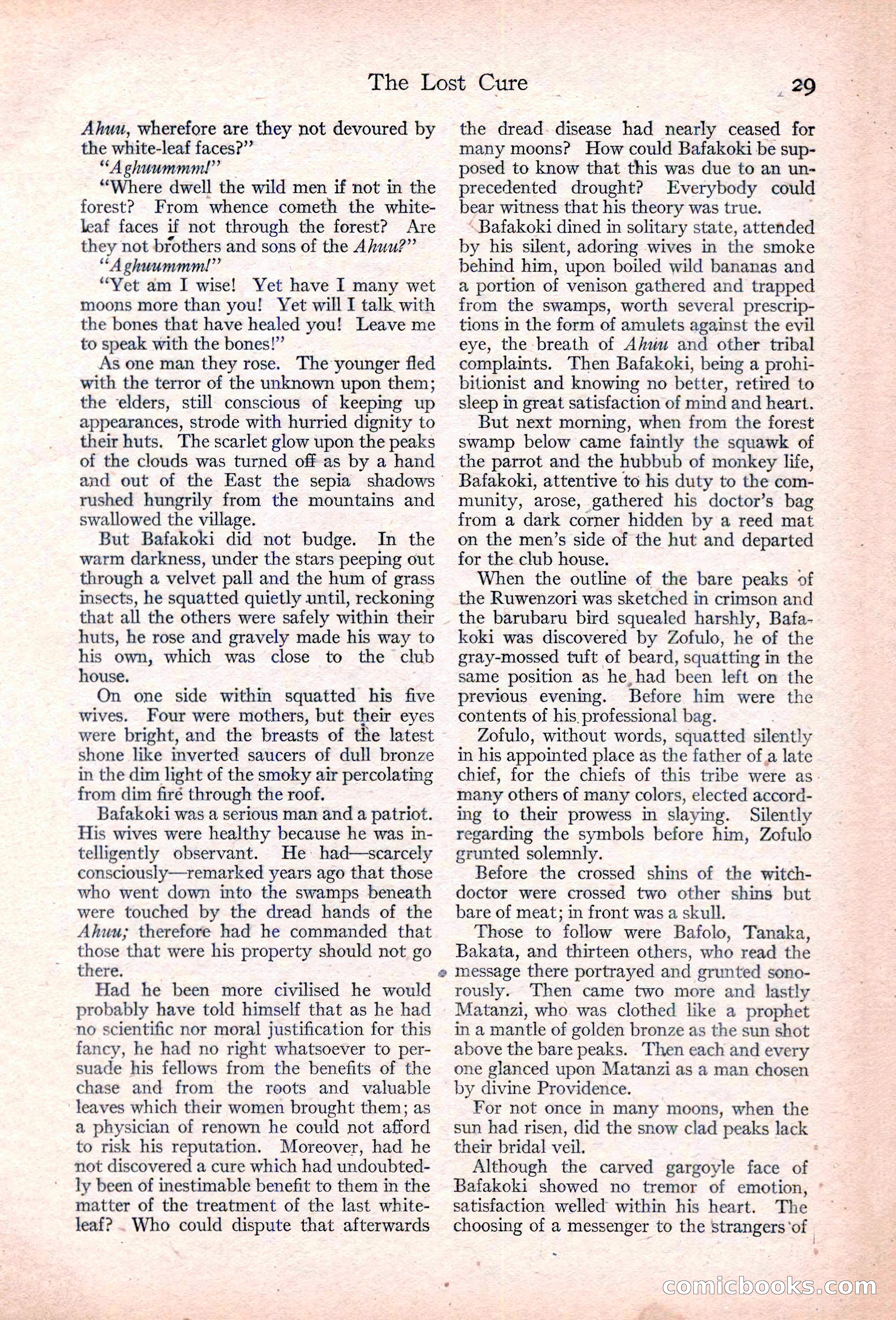 Adventure, January 30, 1923 — page 39 of 204