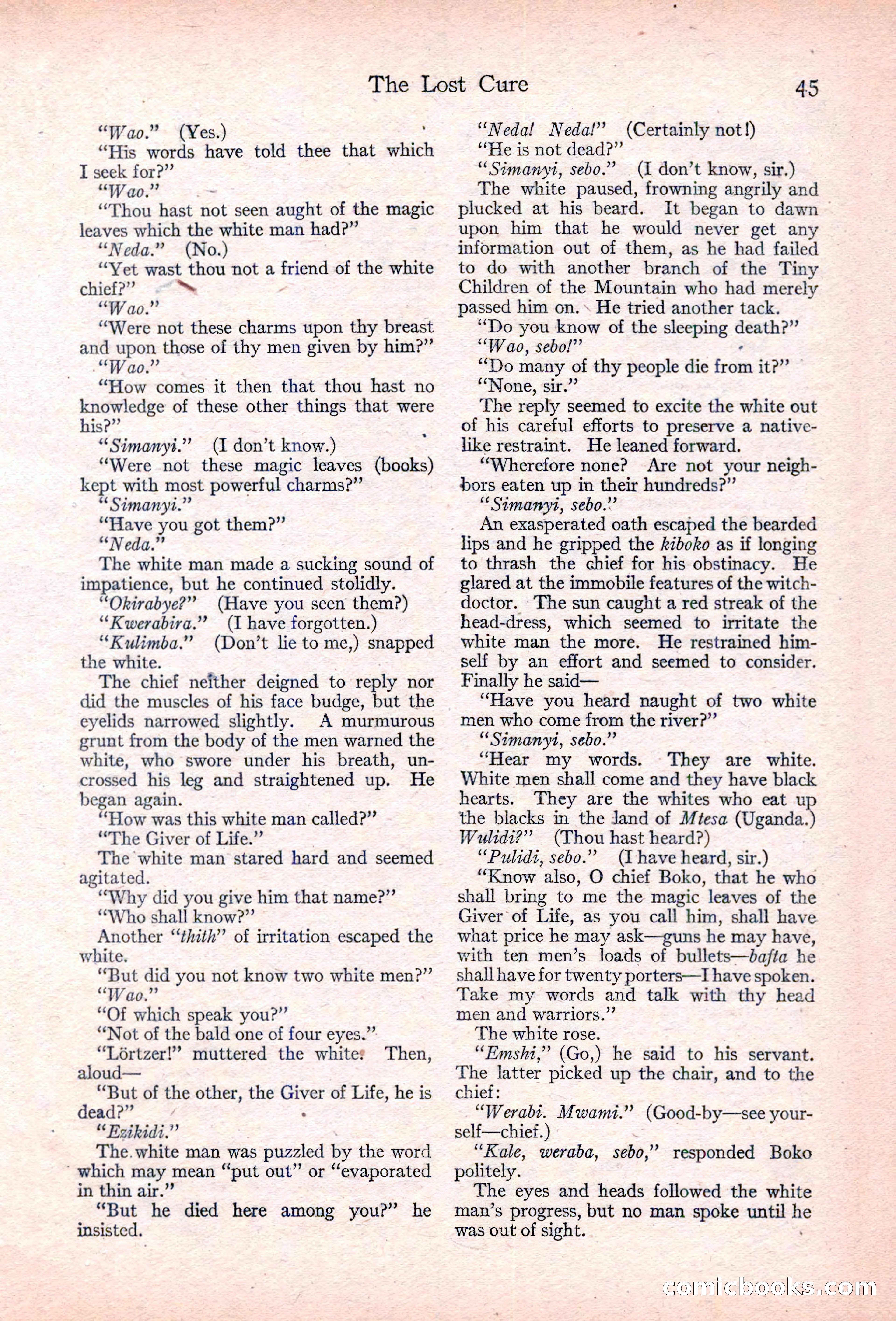 Adventure, January 30, 1923 — page 55 of 204