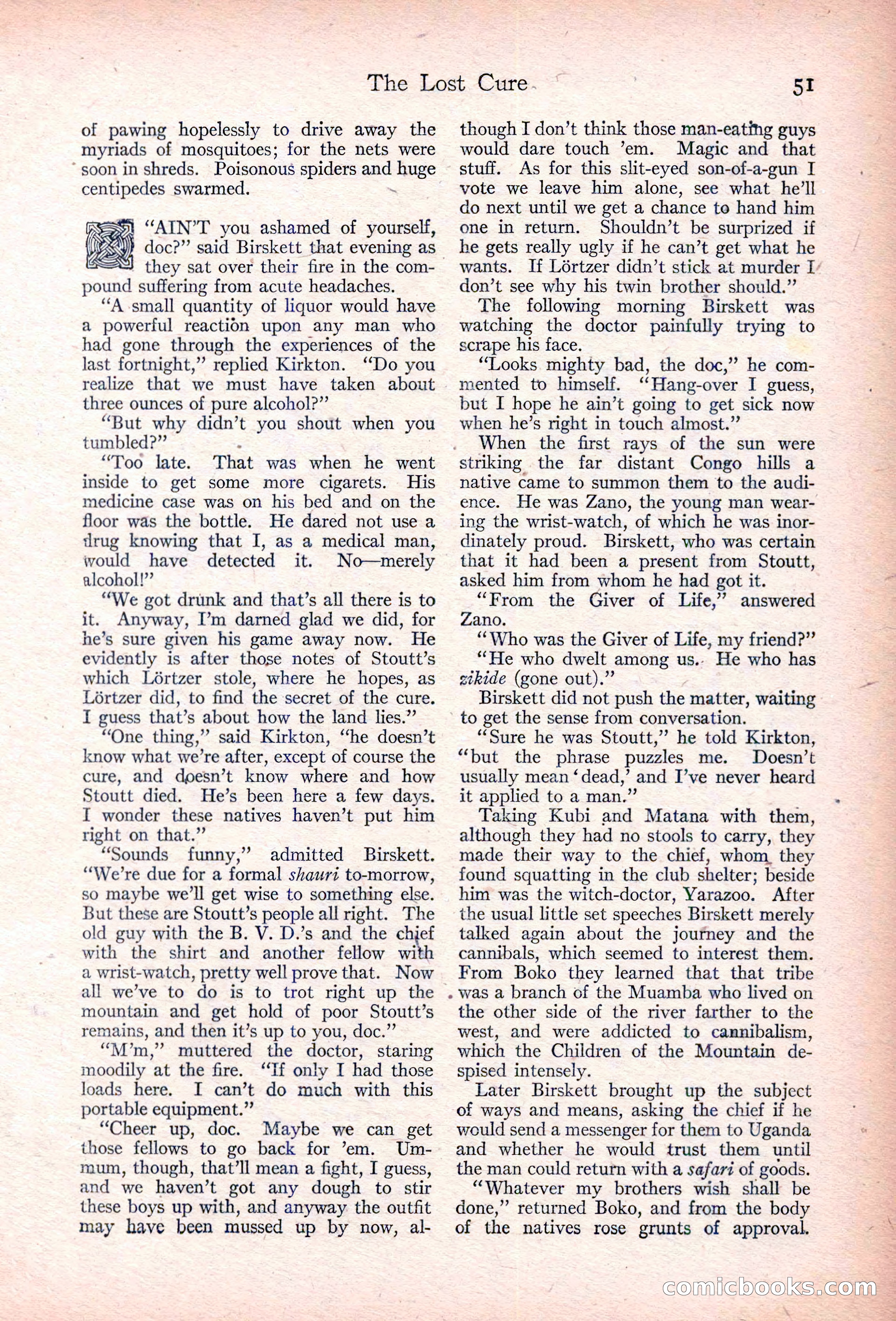 Adventure, January 30, 1923 — page 61 of 204