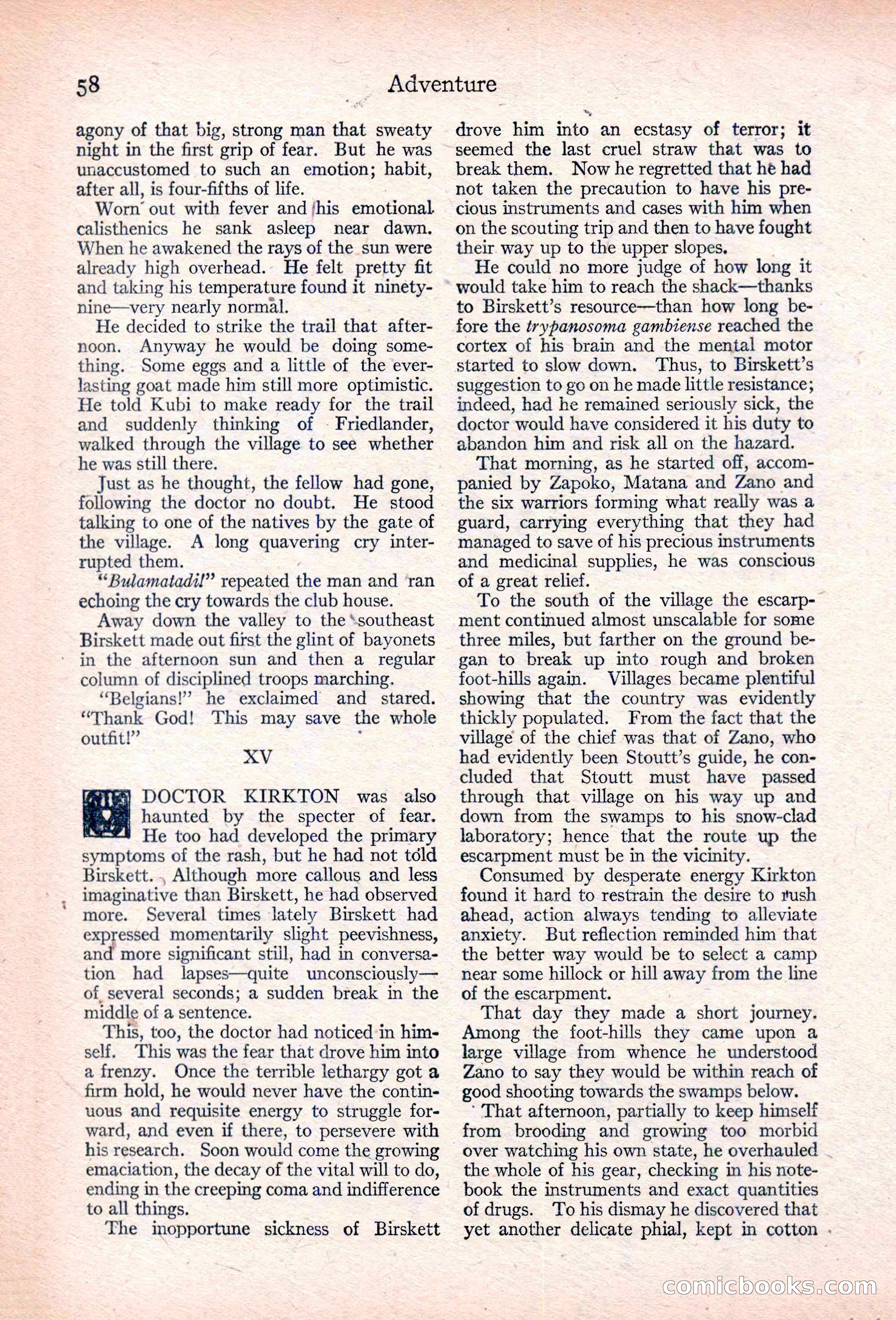 Adventure, January 30, 1923 — page 68 of 204