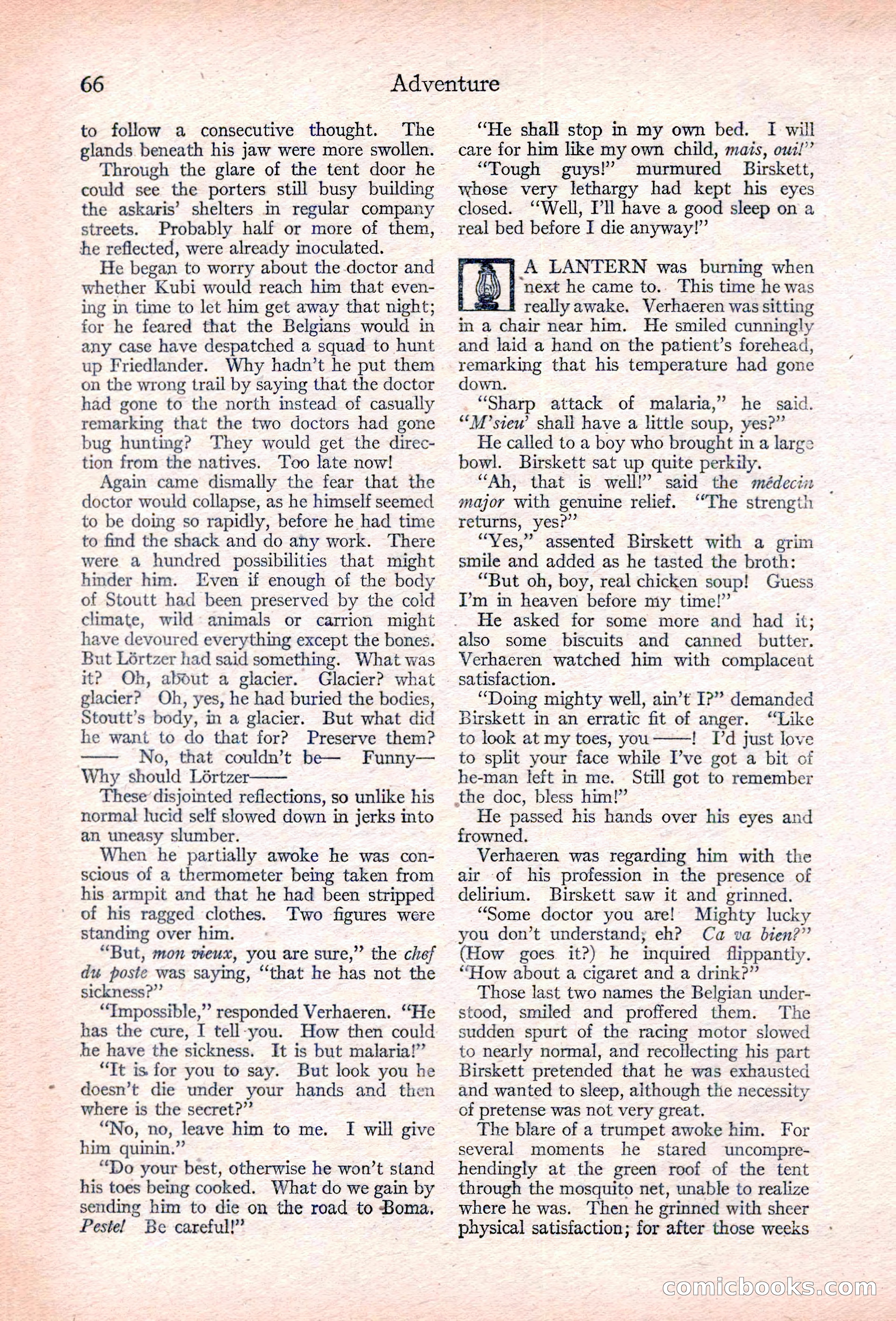 Adventure, January 30, 1923 — page 76 of 204