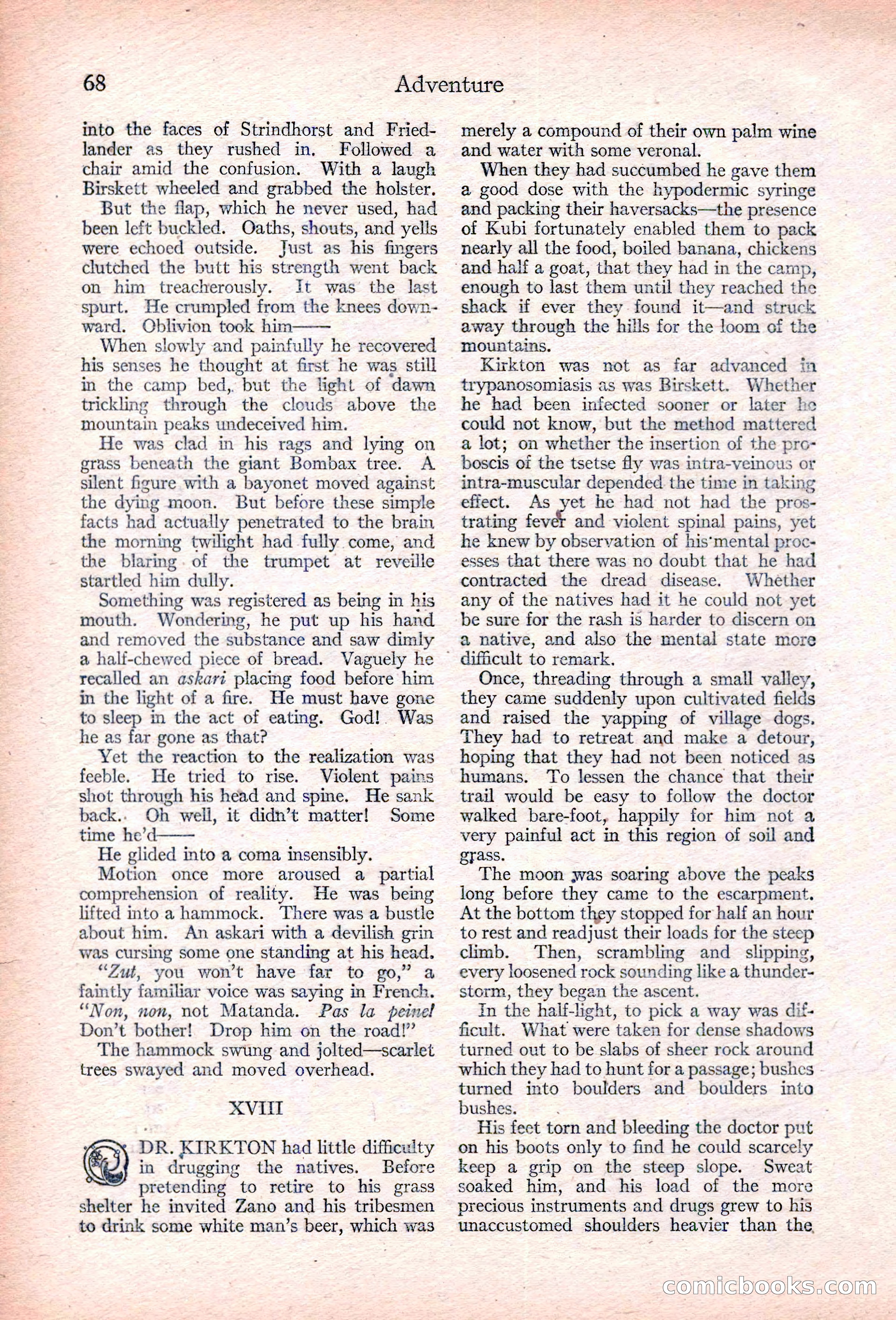 Adventure, January 30, 1923 — page 78 of 204