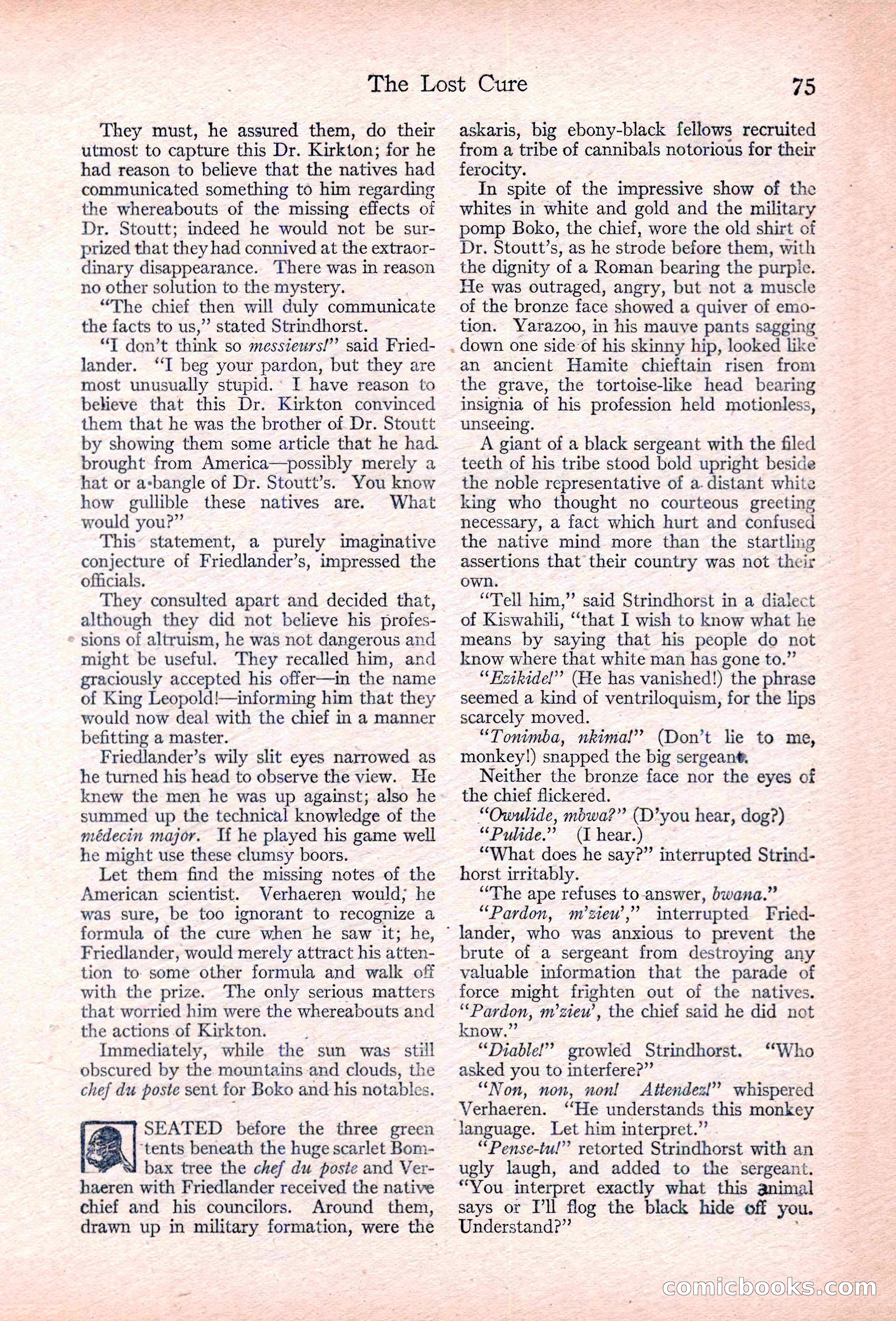 Adventure, January 30, 1923 — page 85 of 204