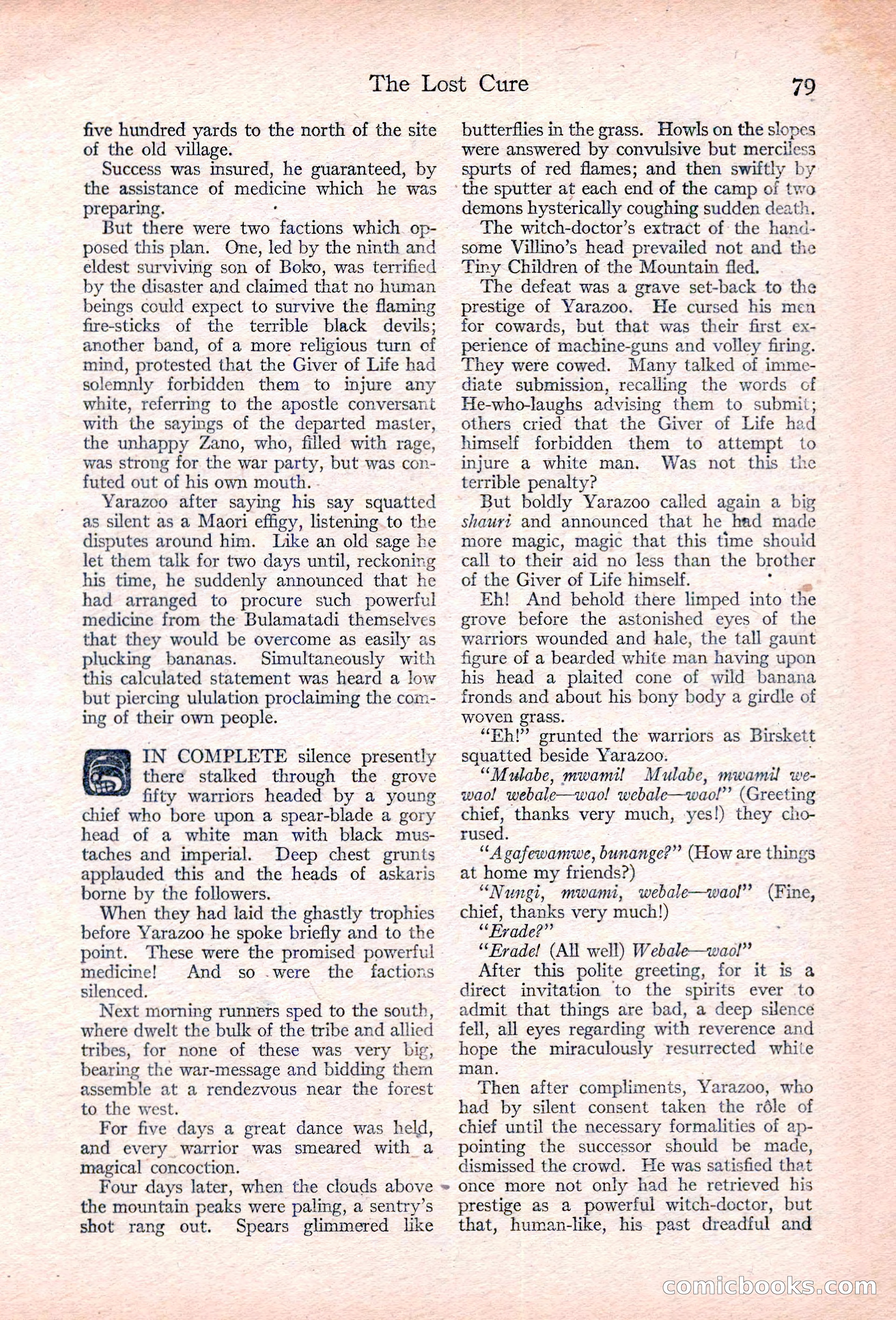 Adventure, January 30, 1923 — page 89 of 204
