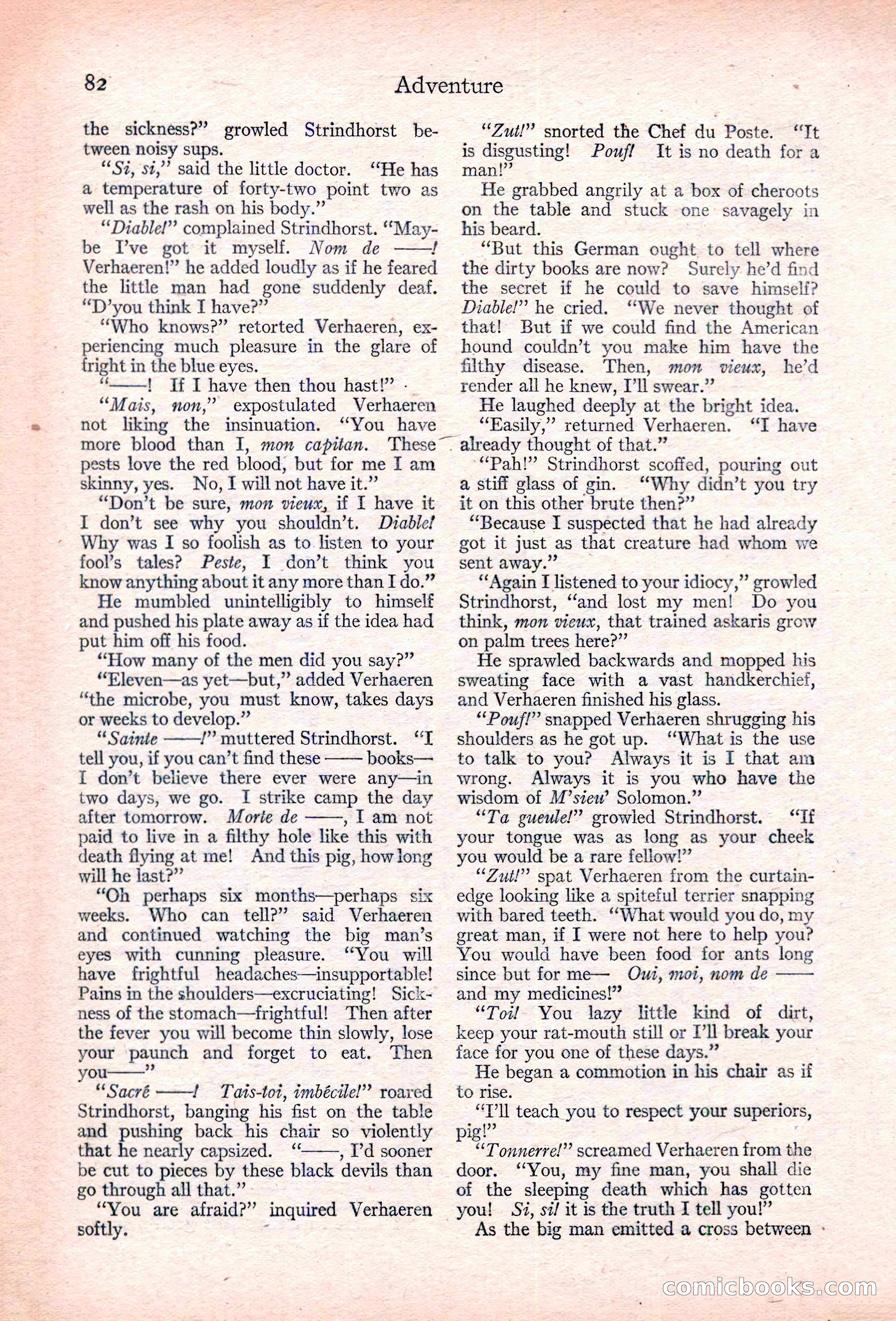 Adventure, January 30, 1923 — page 92 of 204