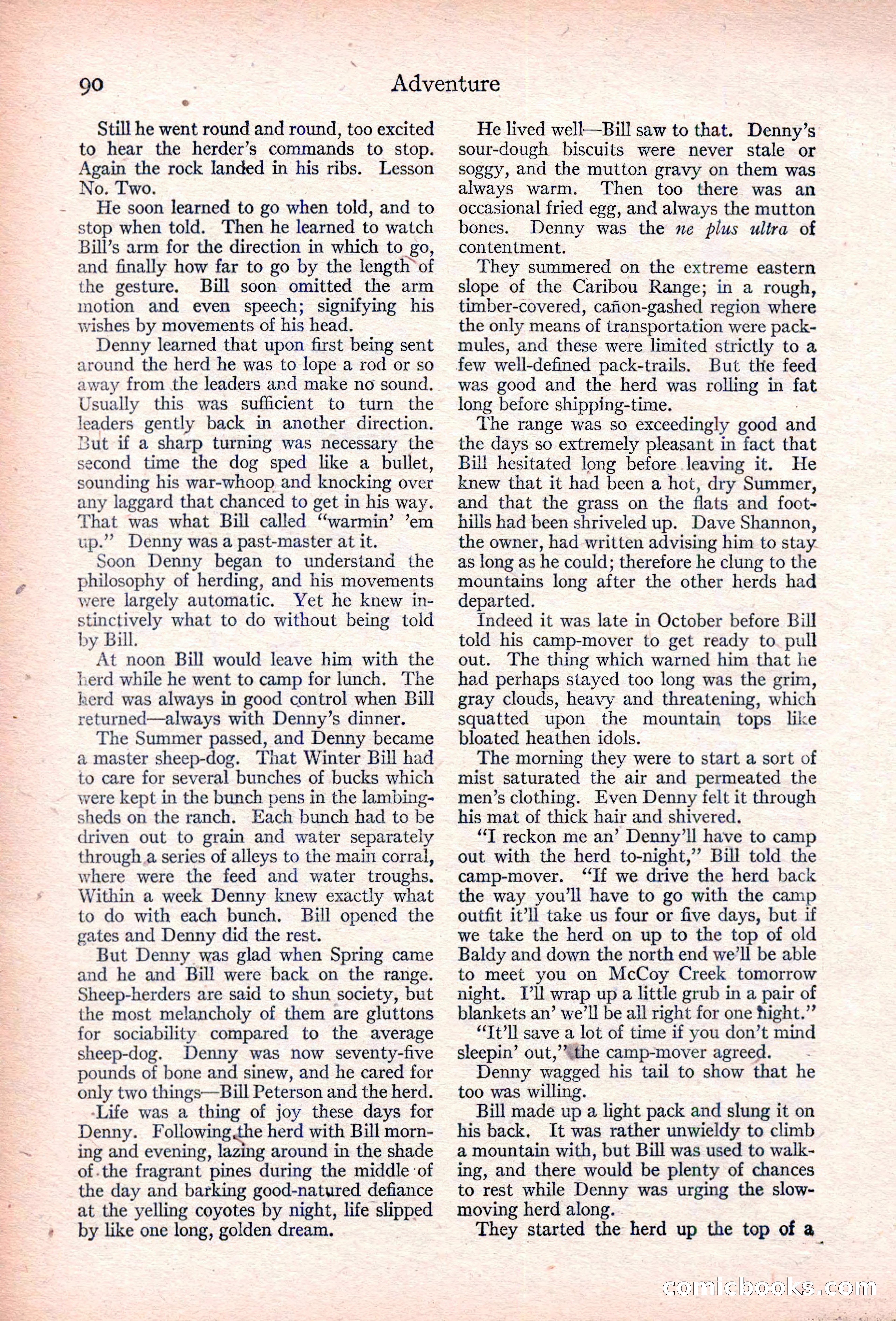 Adventure, January 30, 1923 — page 100 of 204