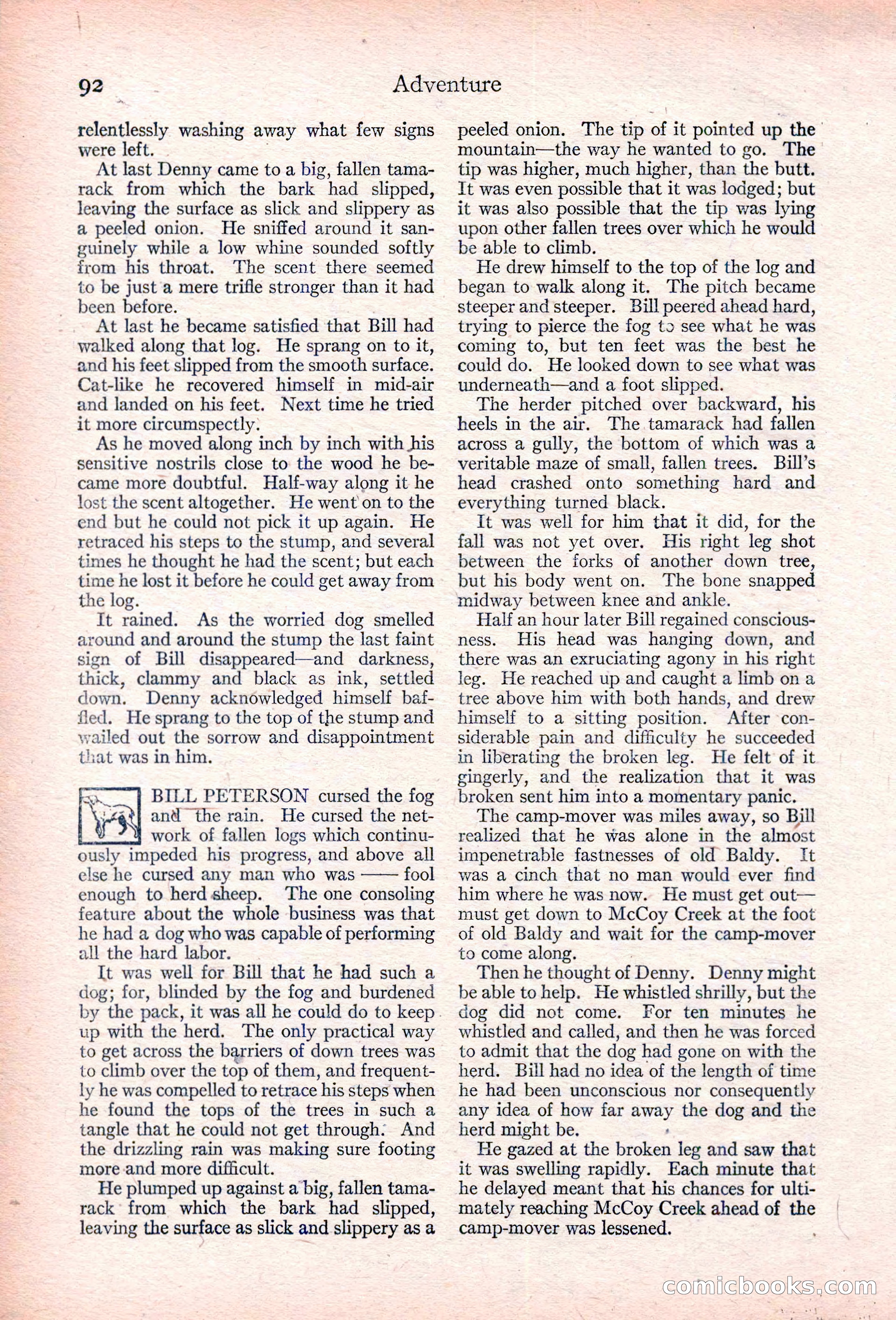 Adventure, January 30, 1923 — page 102 of 204