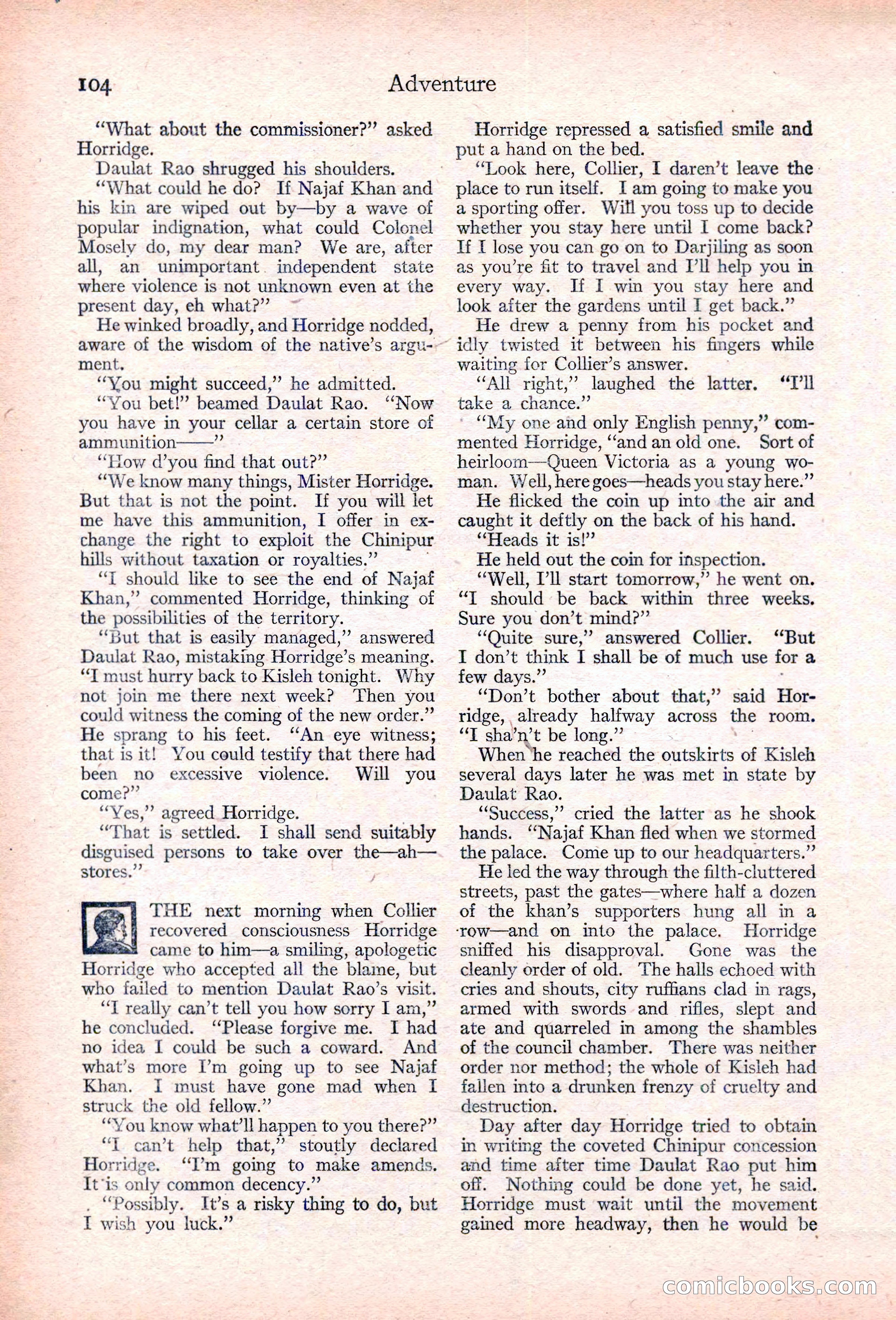 Adventure, January 30, 1923 — page 114 of 204