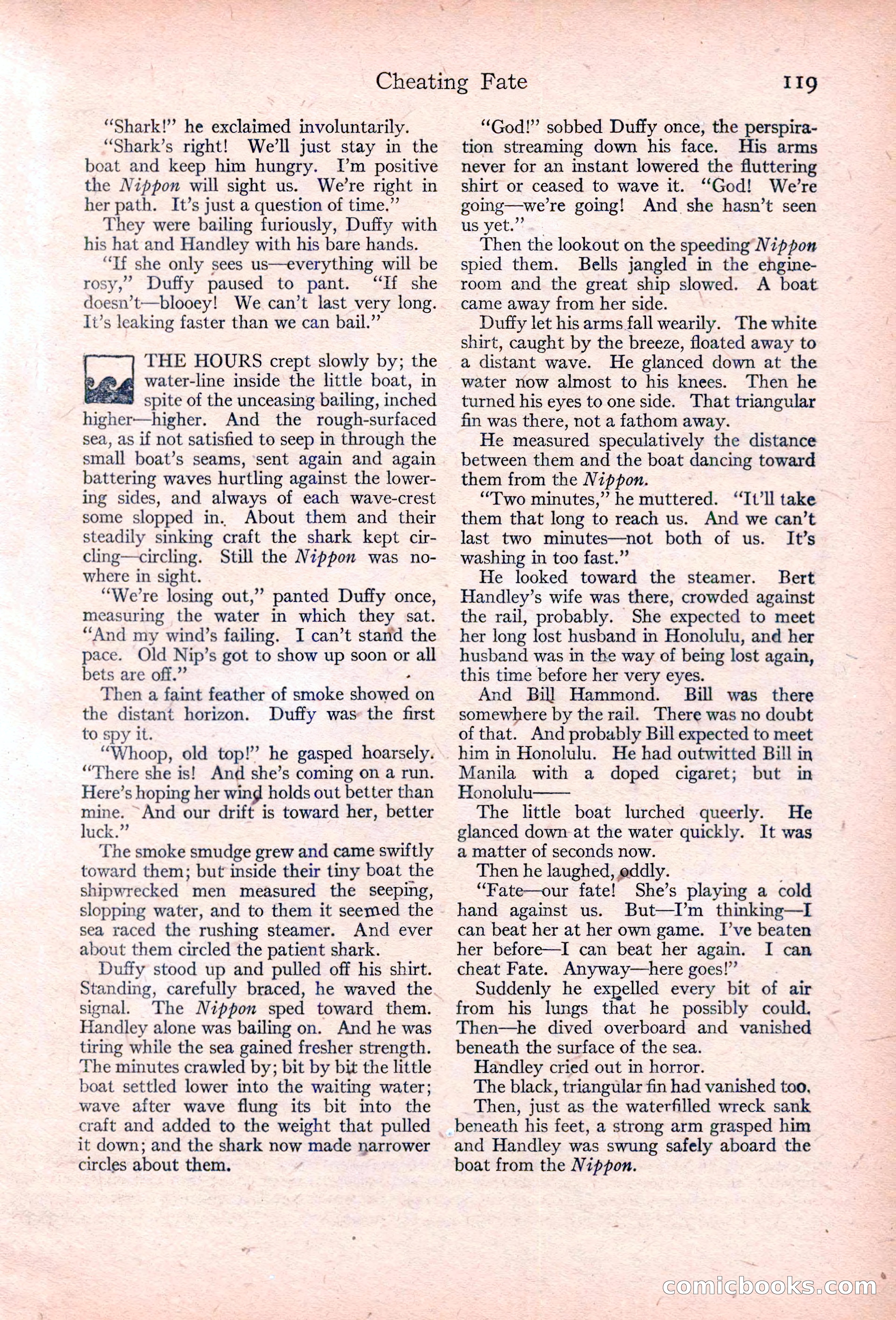 Adventure, January 30, 1923 — page 129 of 204