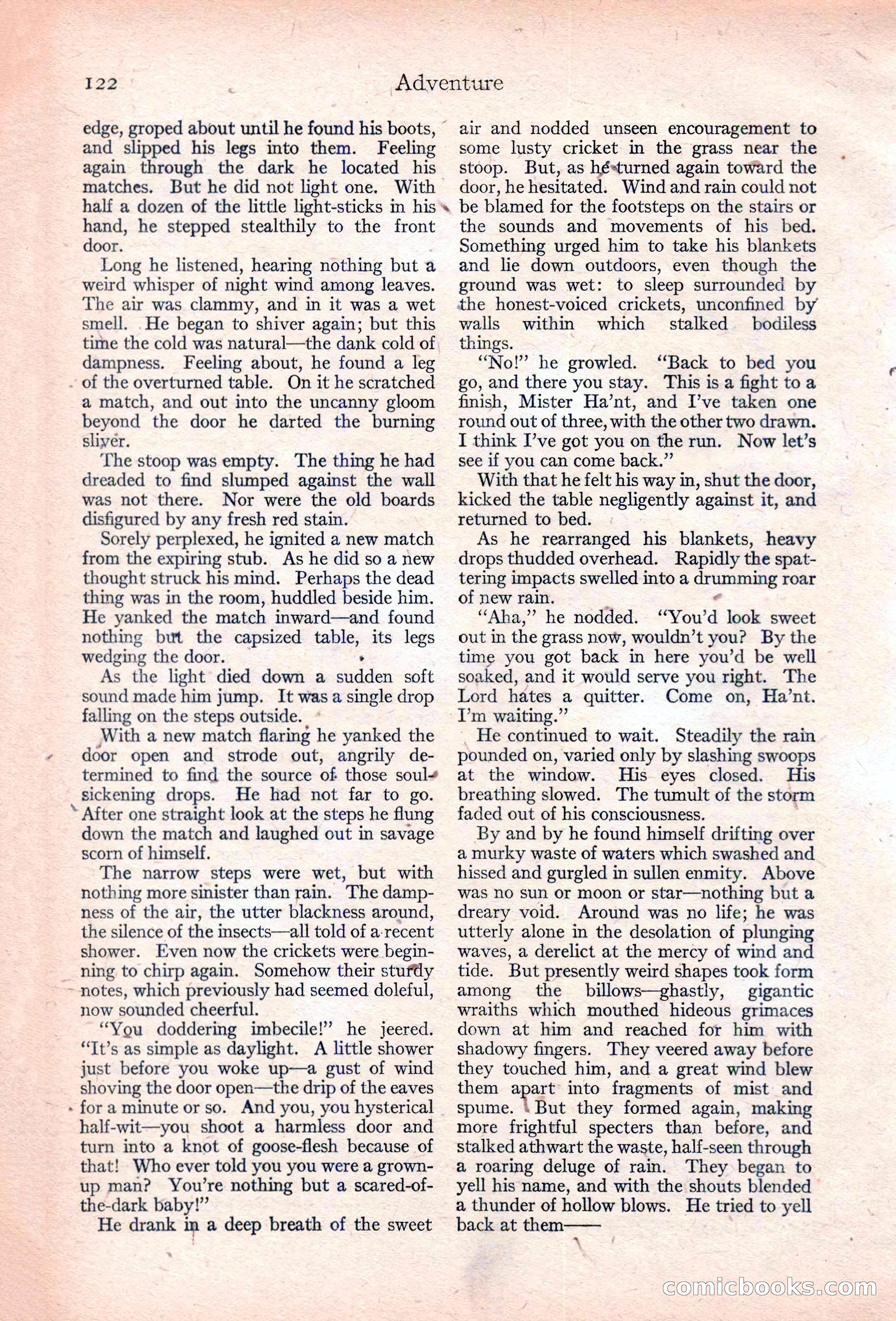 Adventure, January 30, 1923 — page 132 of 204