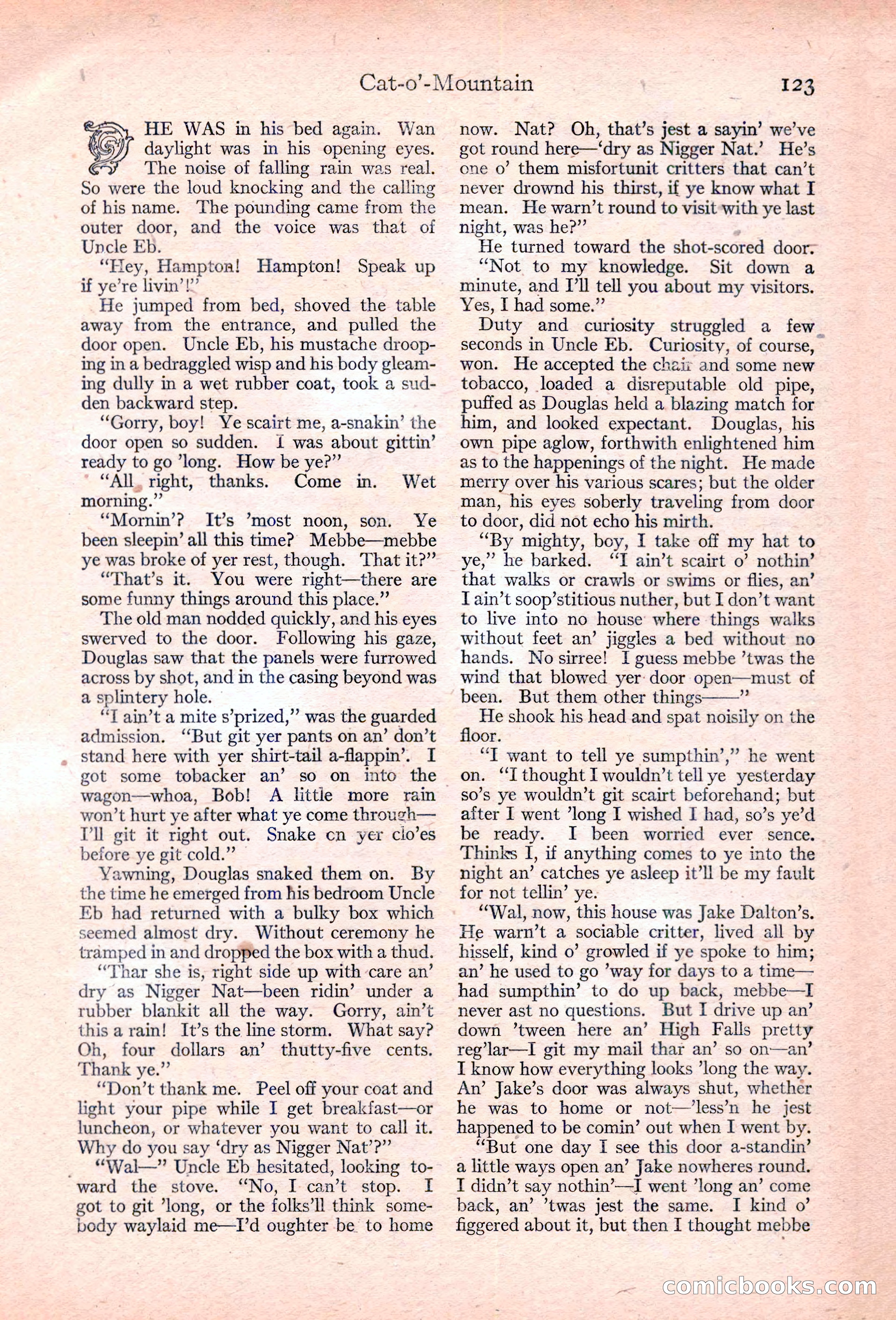 Adventure, January 30, 1923 — page 133 of 204