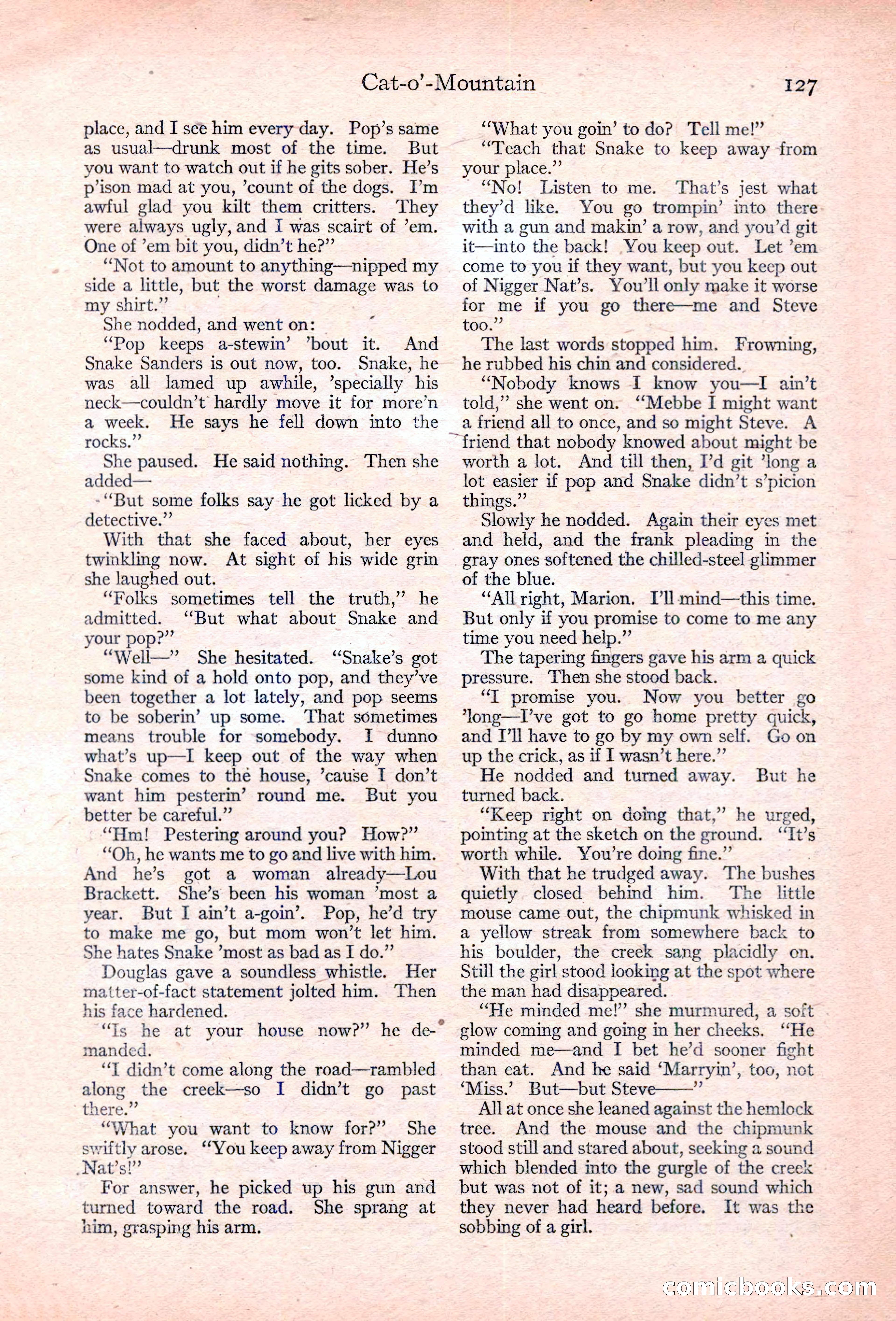 Adventure, January 30, 1923 — page 137 of 204