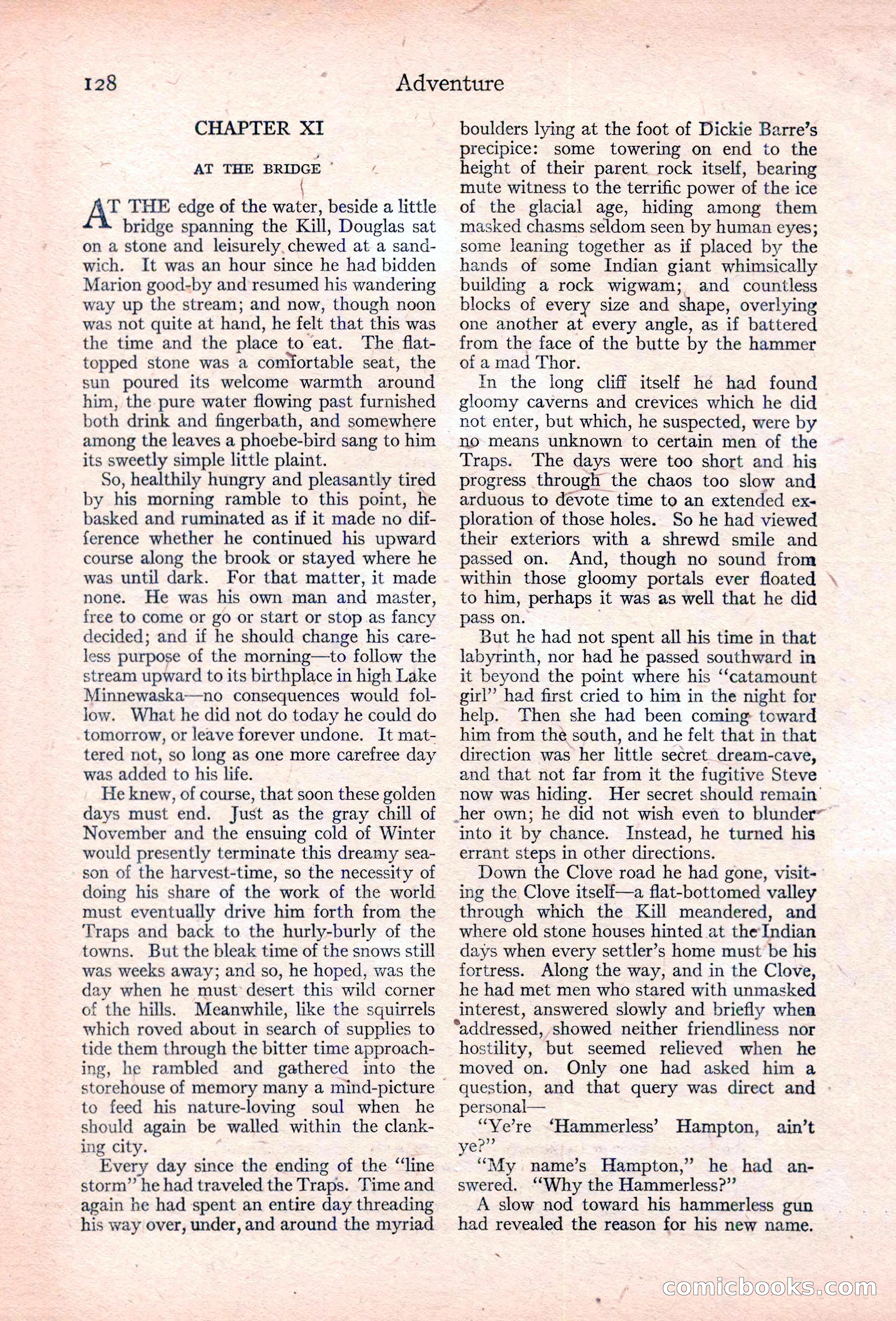 Adventure, January 30, 1923 — page 138 of 204