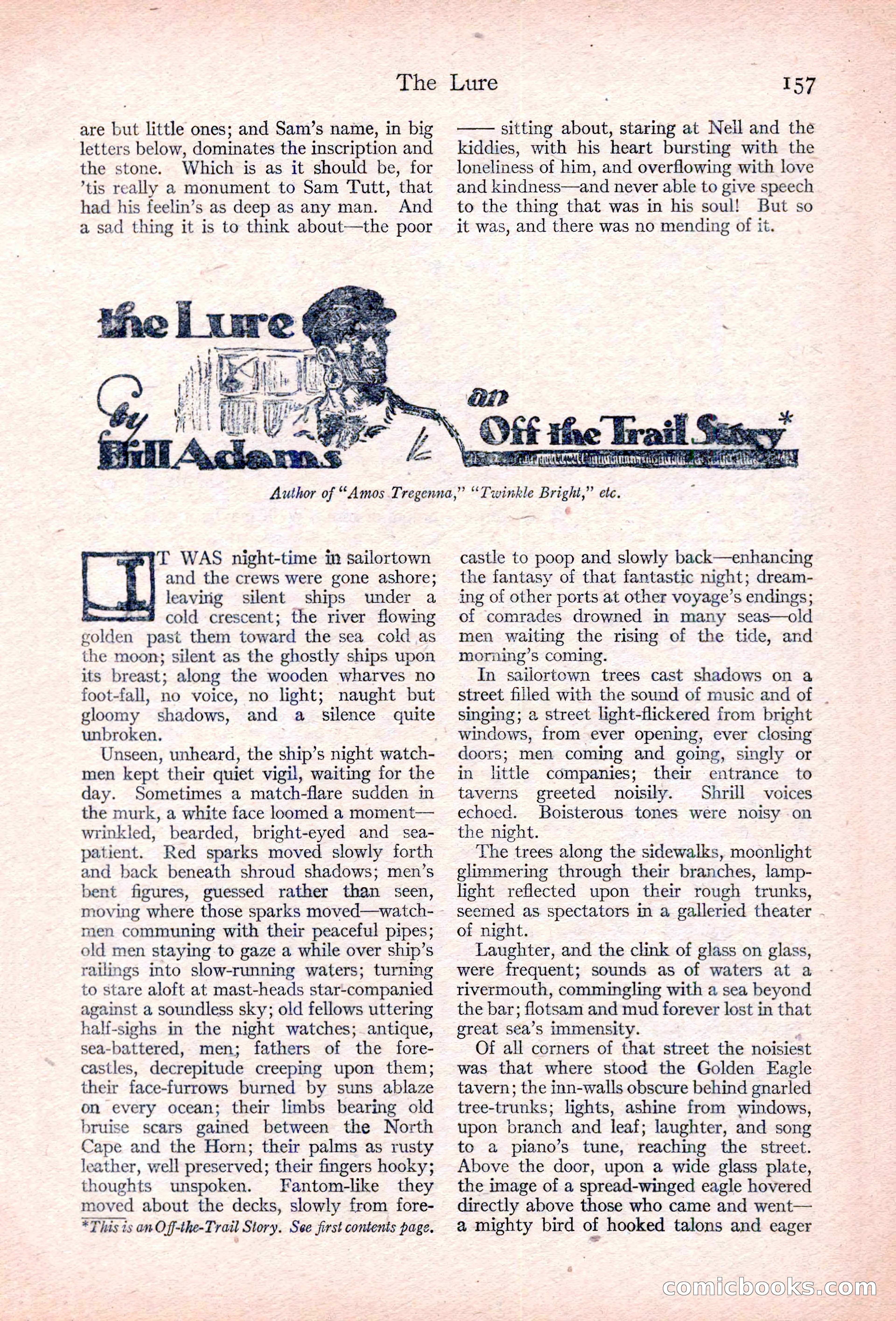 Adventure, January 30, 1923 — page 167 of 204