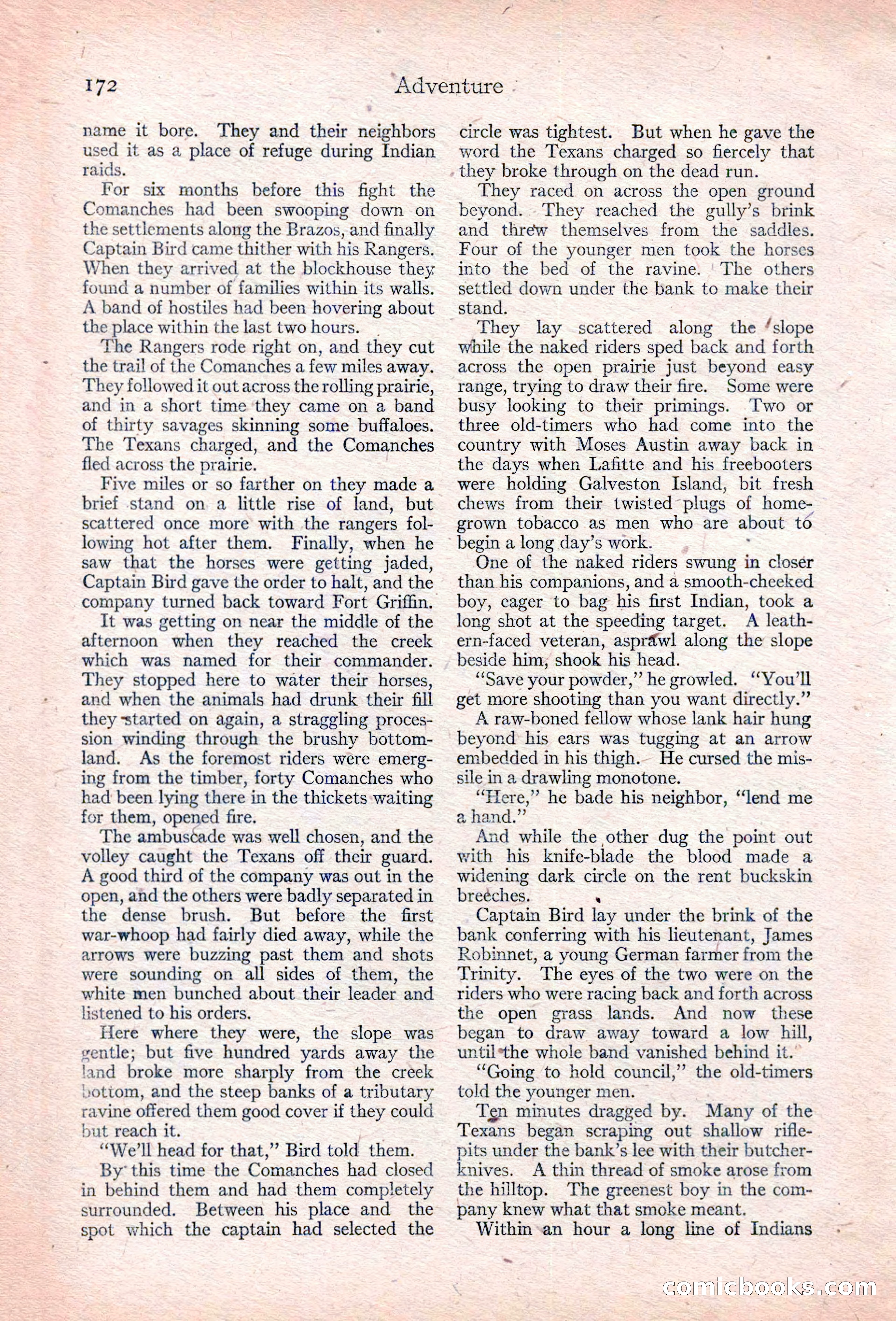 Adventure, January 30, 1923 — page 182 of 204