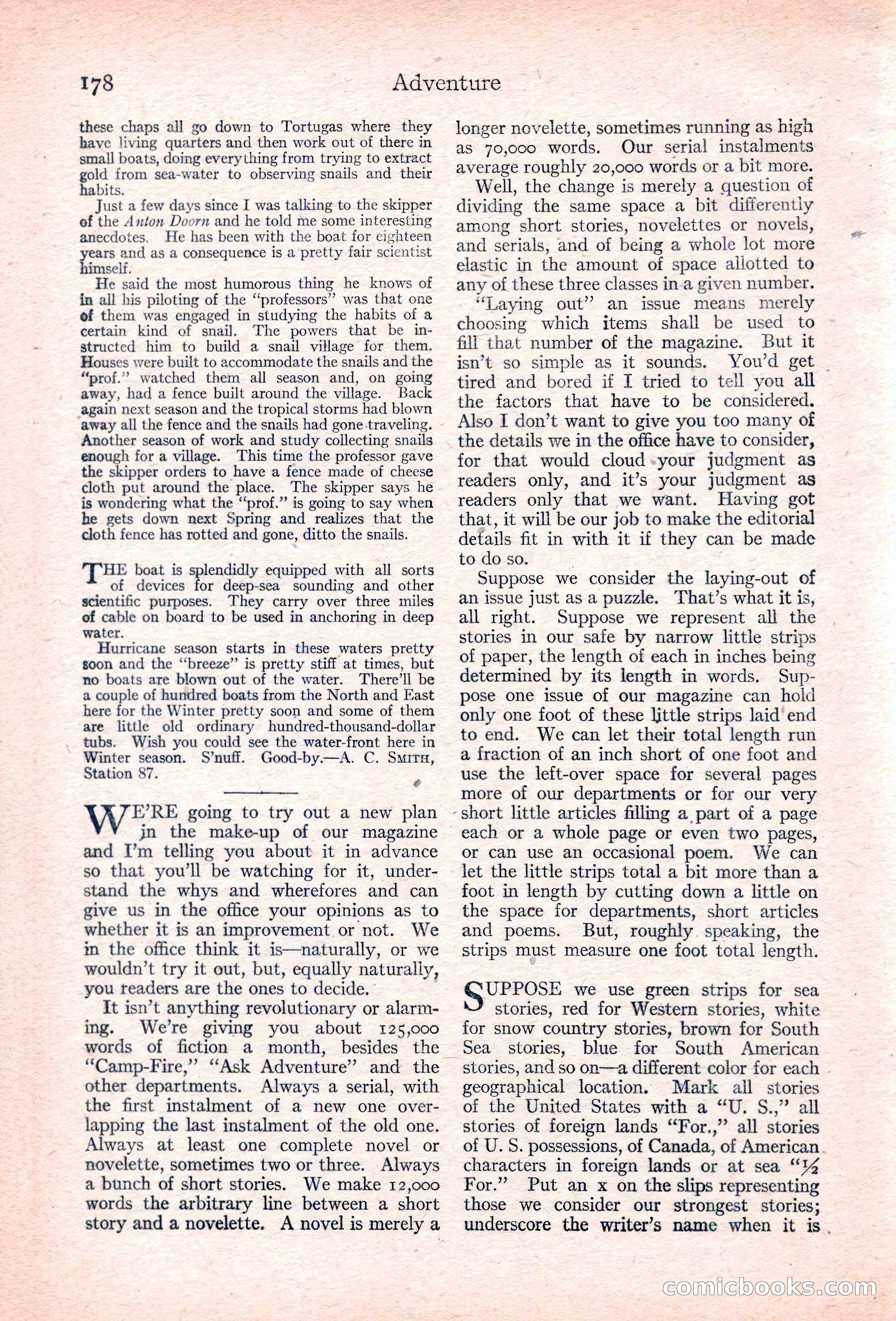 Adventure, January 30, 1923 — page 188 of 204