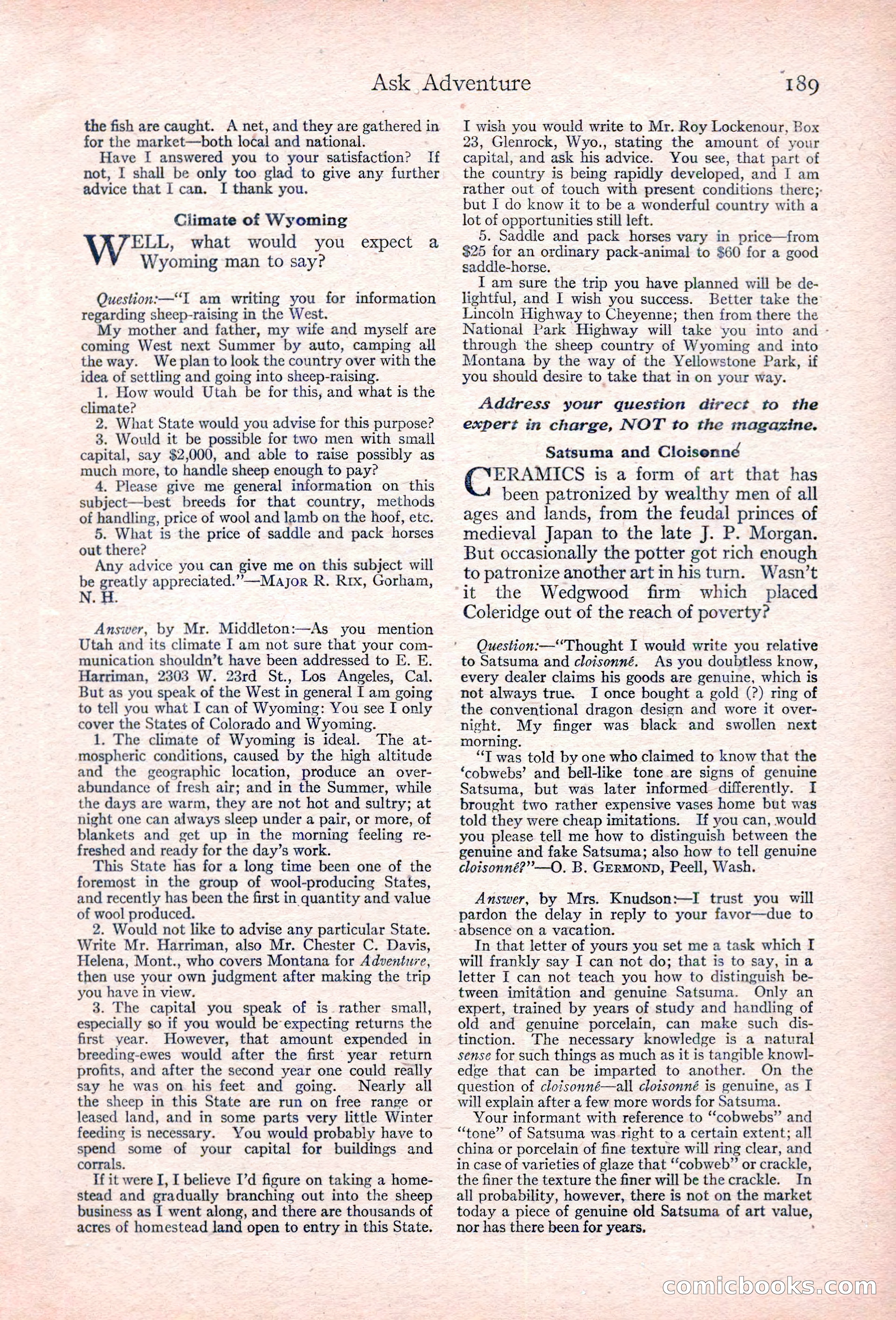 Adventure, January 30, 1923 — page 199 of 204