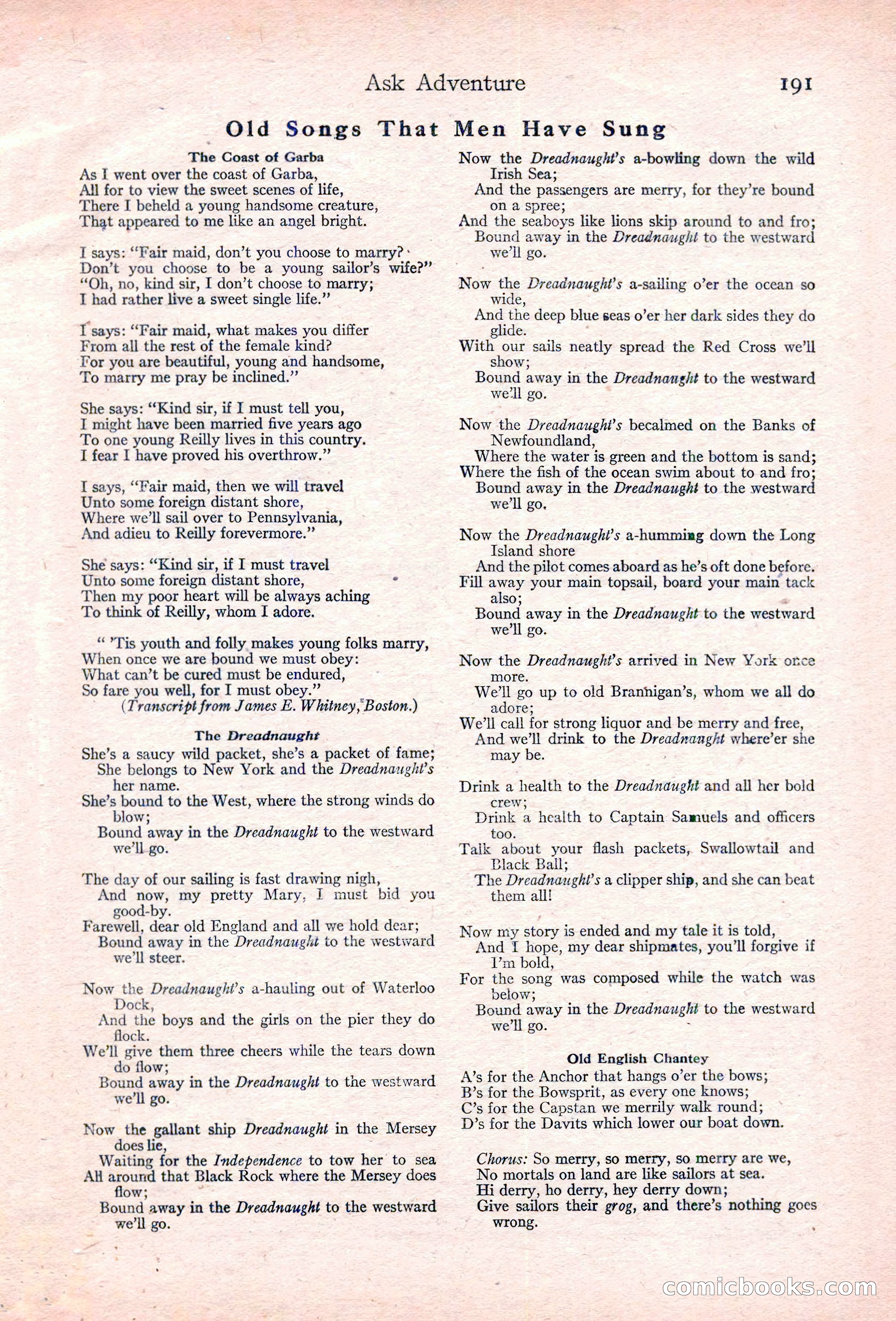 Adventure, January 30, 1923 — page 201 of 204