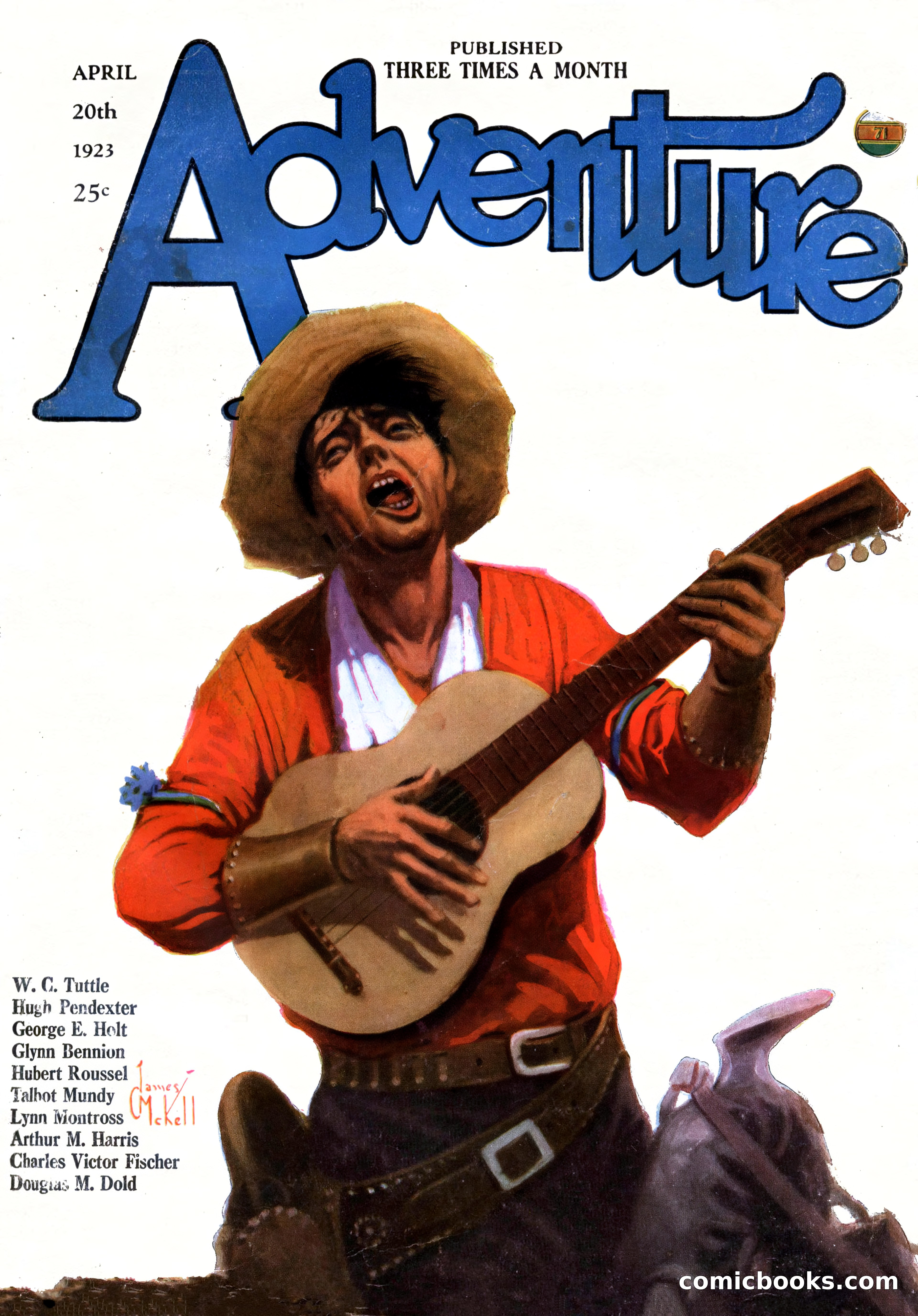 Adventure Magazine Cover