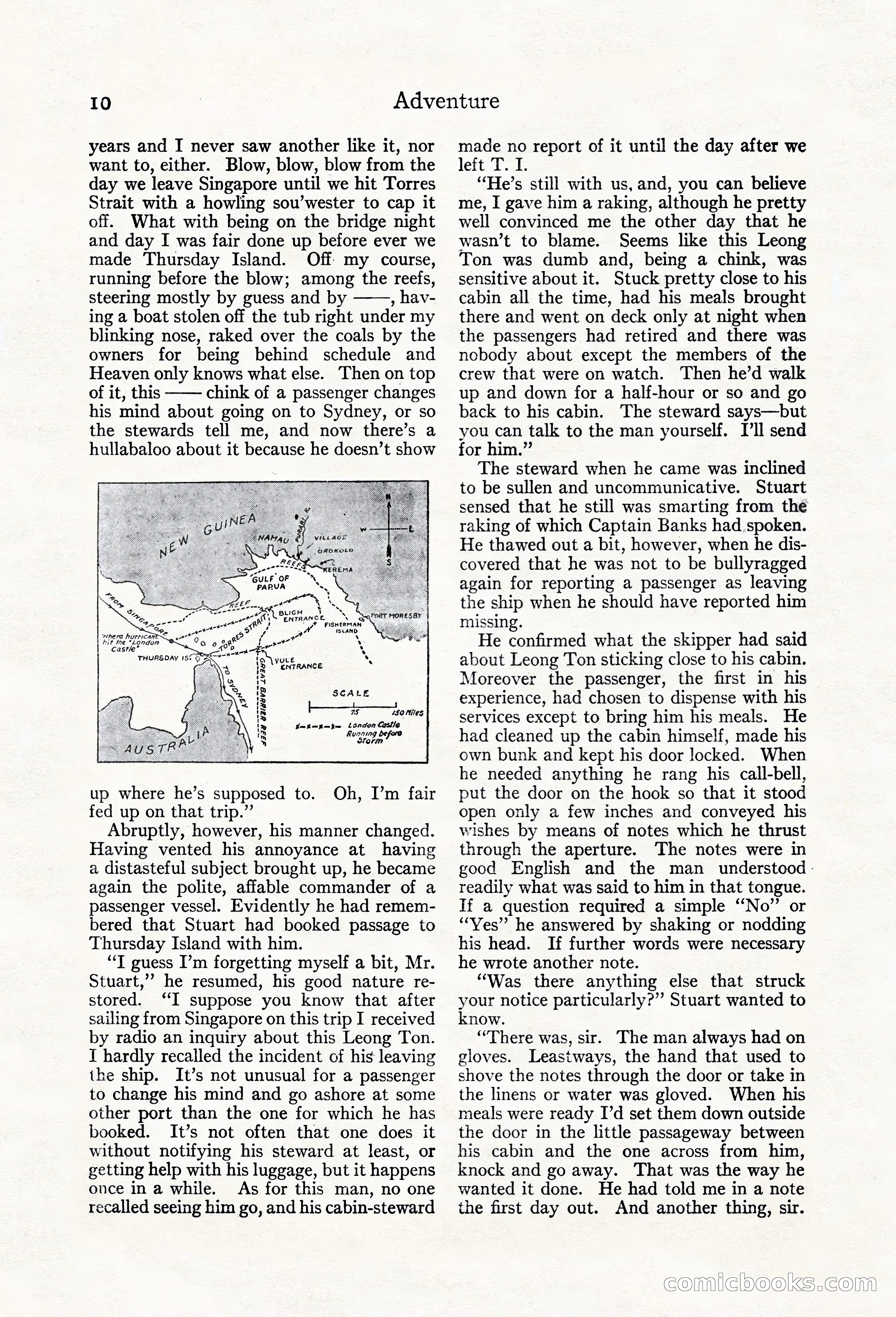 Adventure Magazine, May 20, 1923 — page 12 of 196