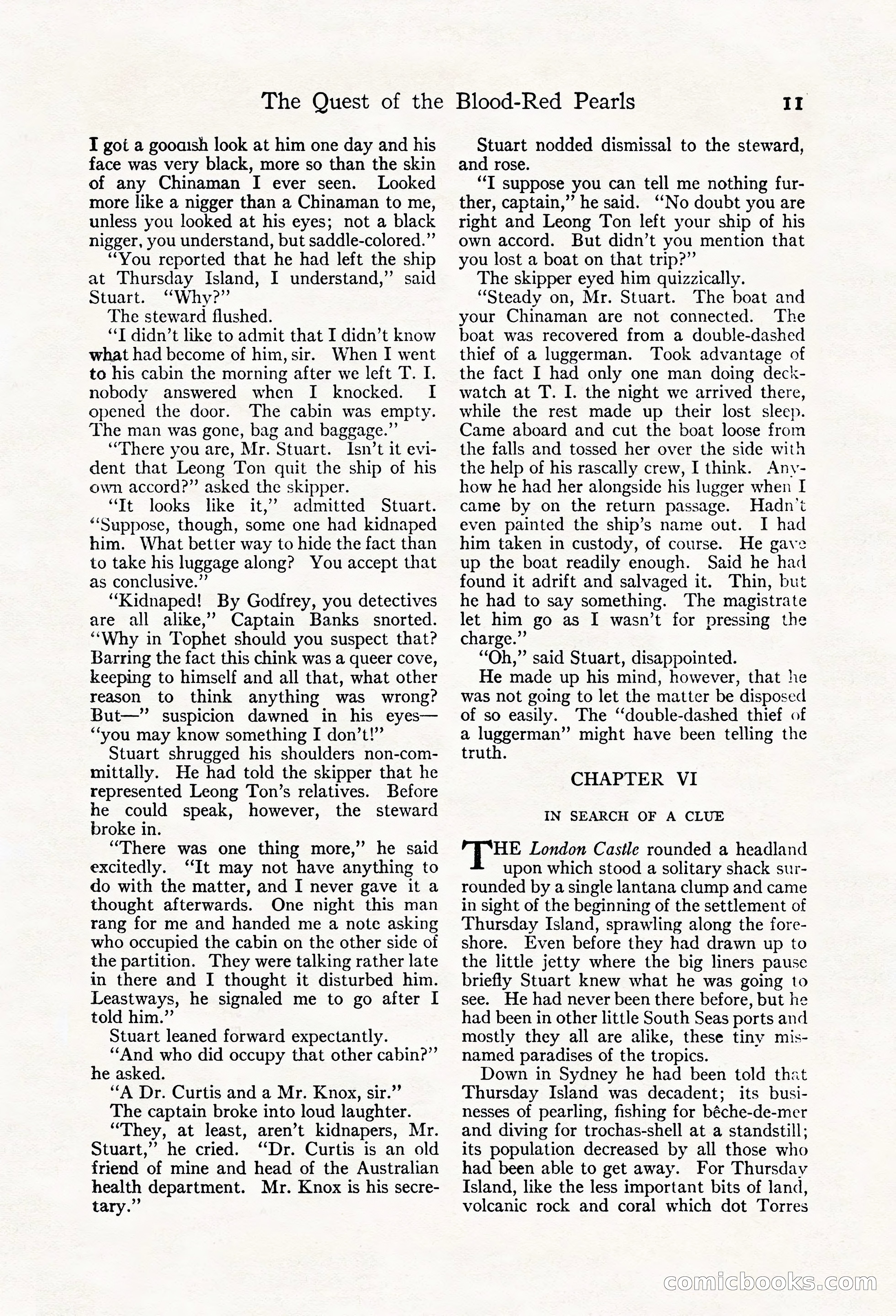 Adventure Magazine, May 20, 1923 — page 13 of 196