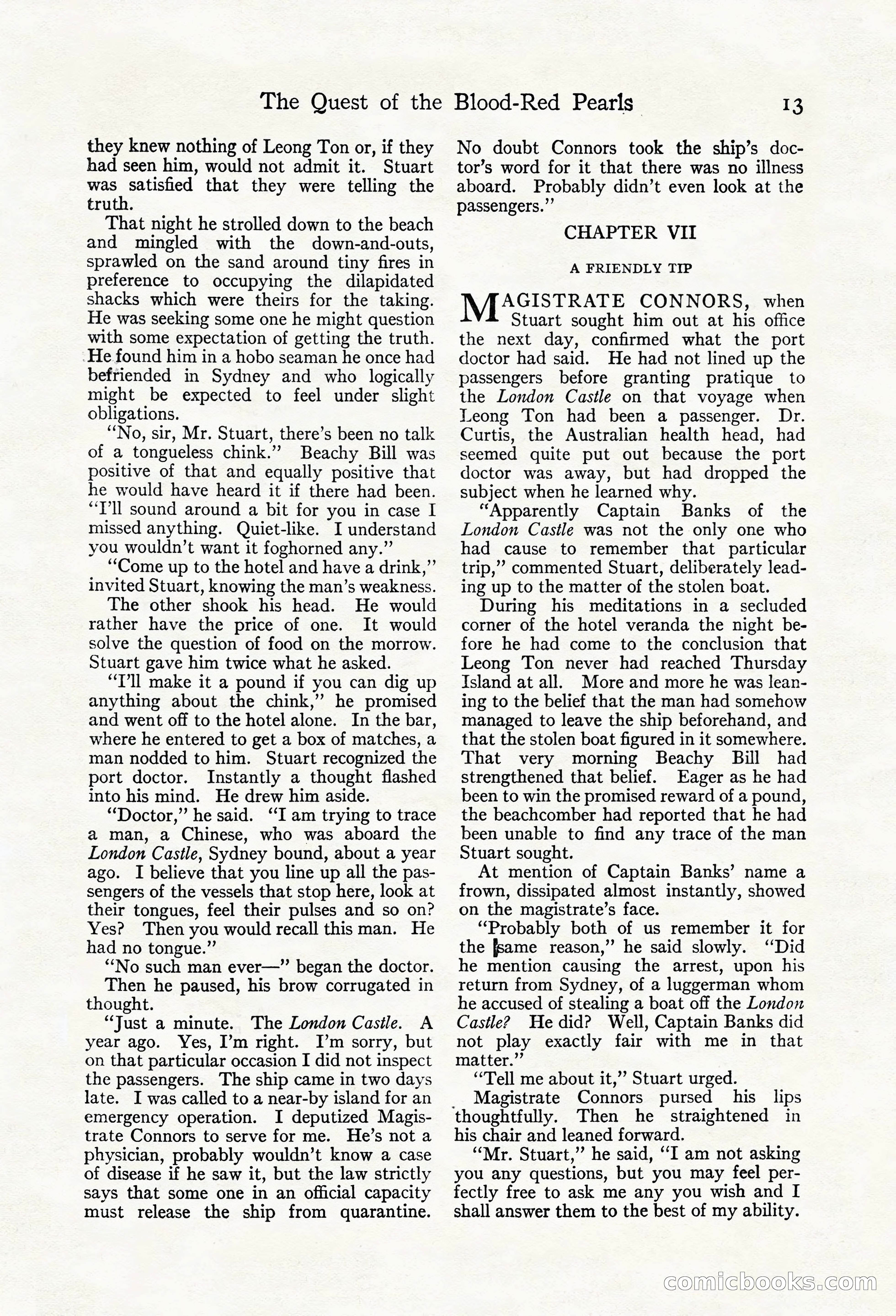 Adventure Magazine, May 20, 1923 — page 15 of 196