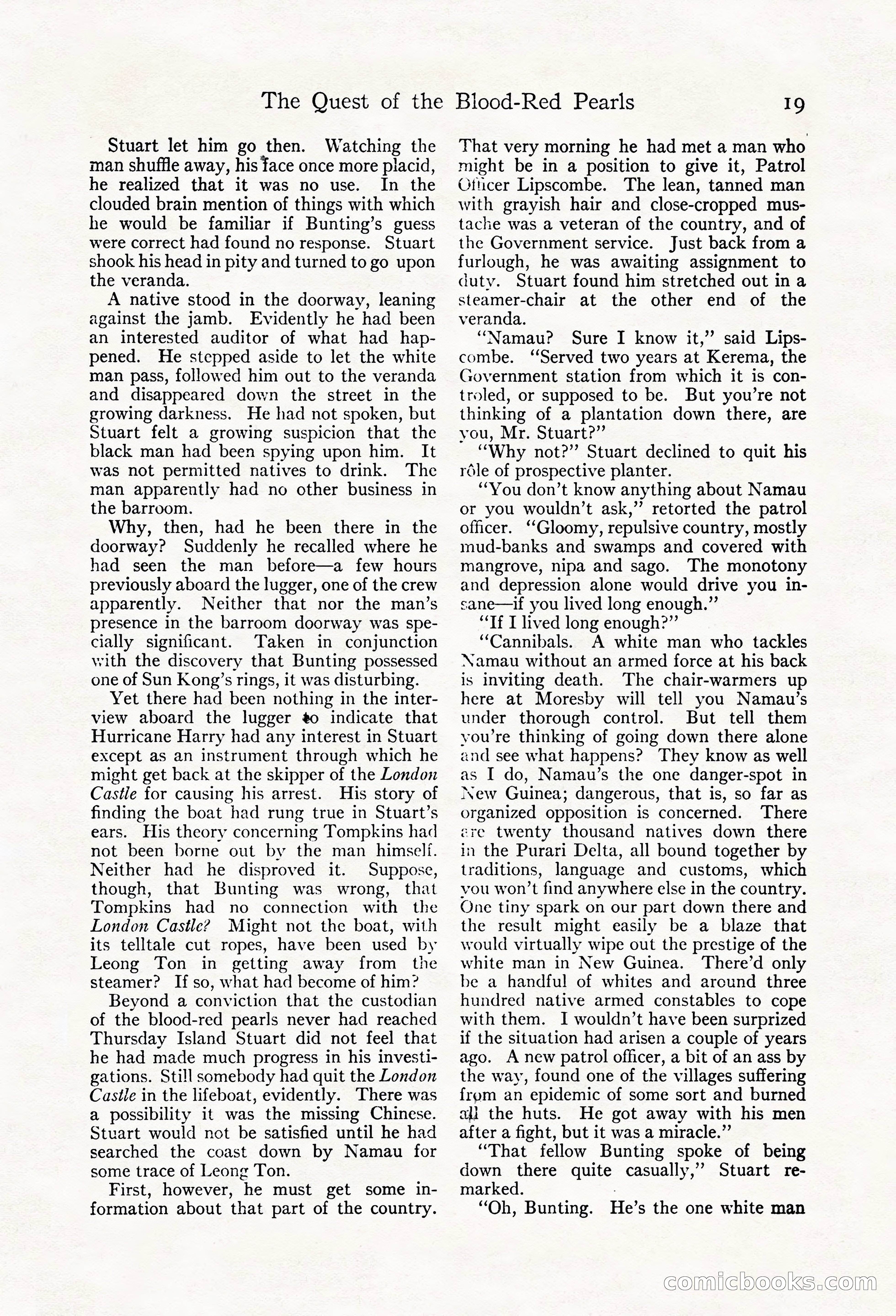 Adventure Magazine, May 20, 1923 — page 21 of 196