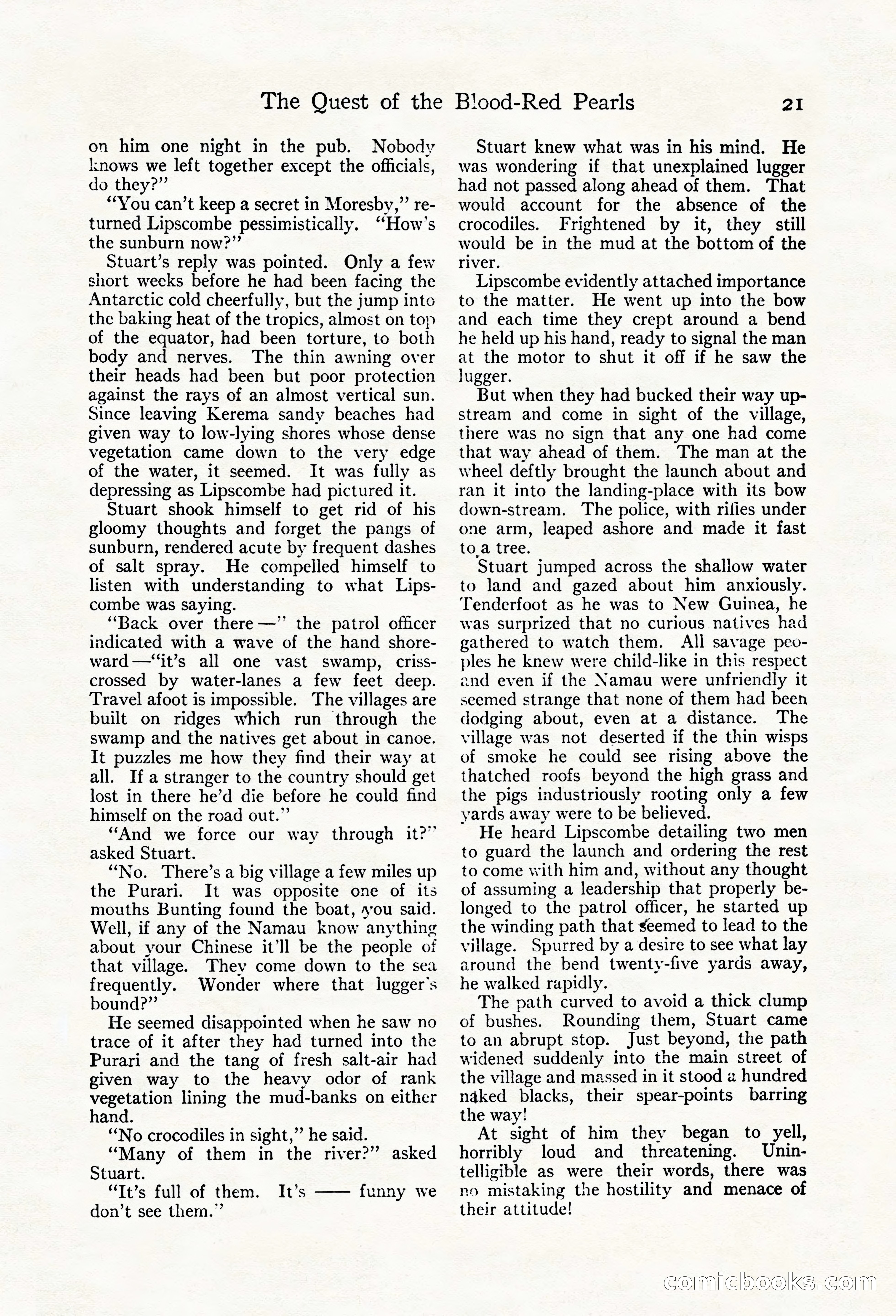 Adventure Magazine, May 20, 1923 — page 23 of 196