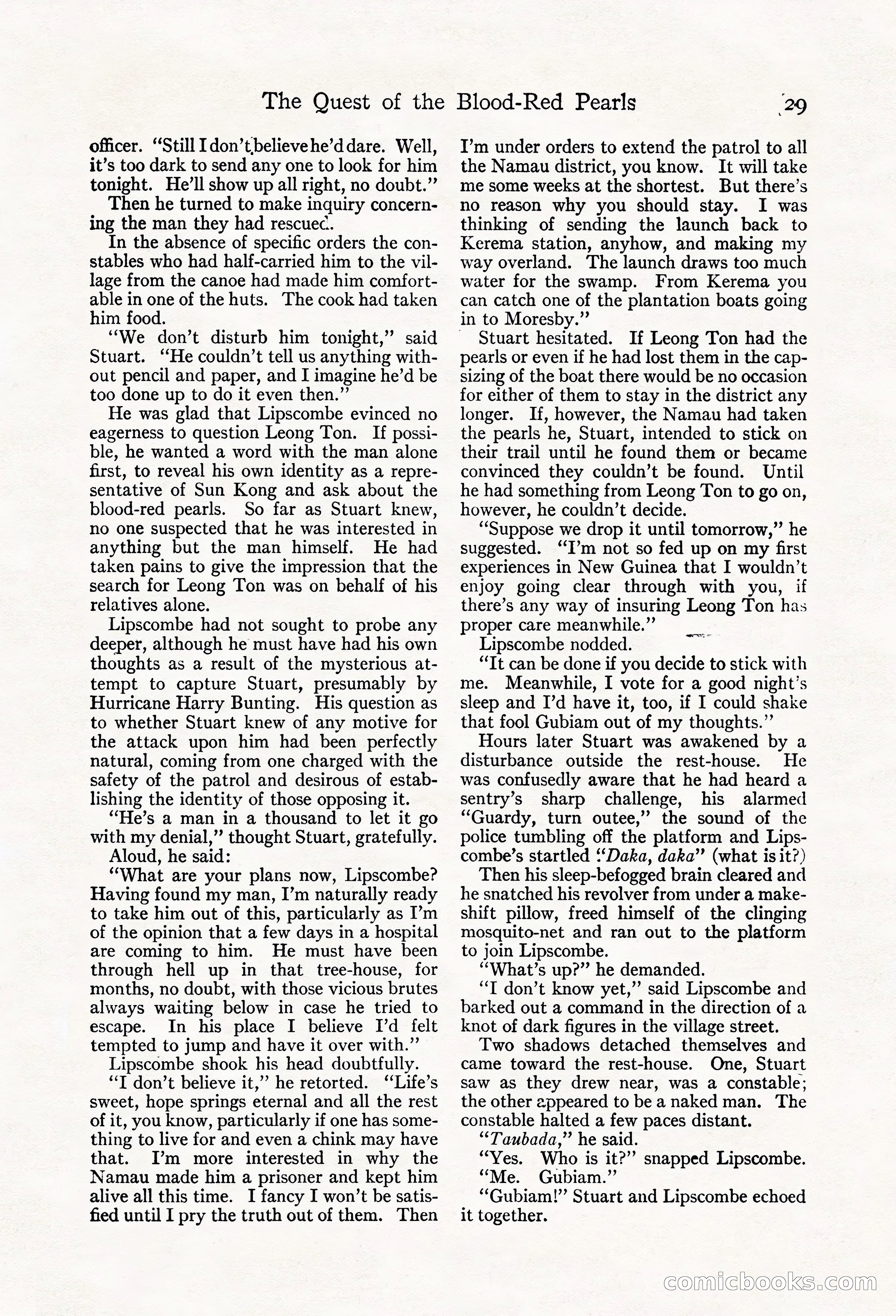 Adventure Magazine, May 20, 1923 — page 31 of 196