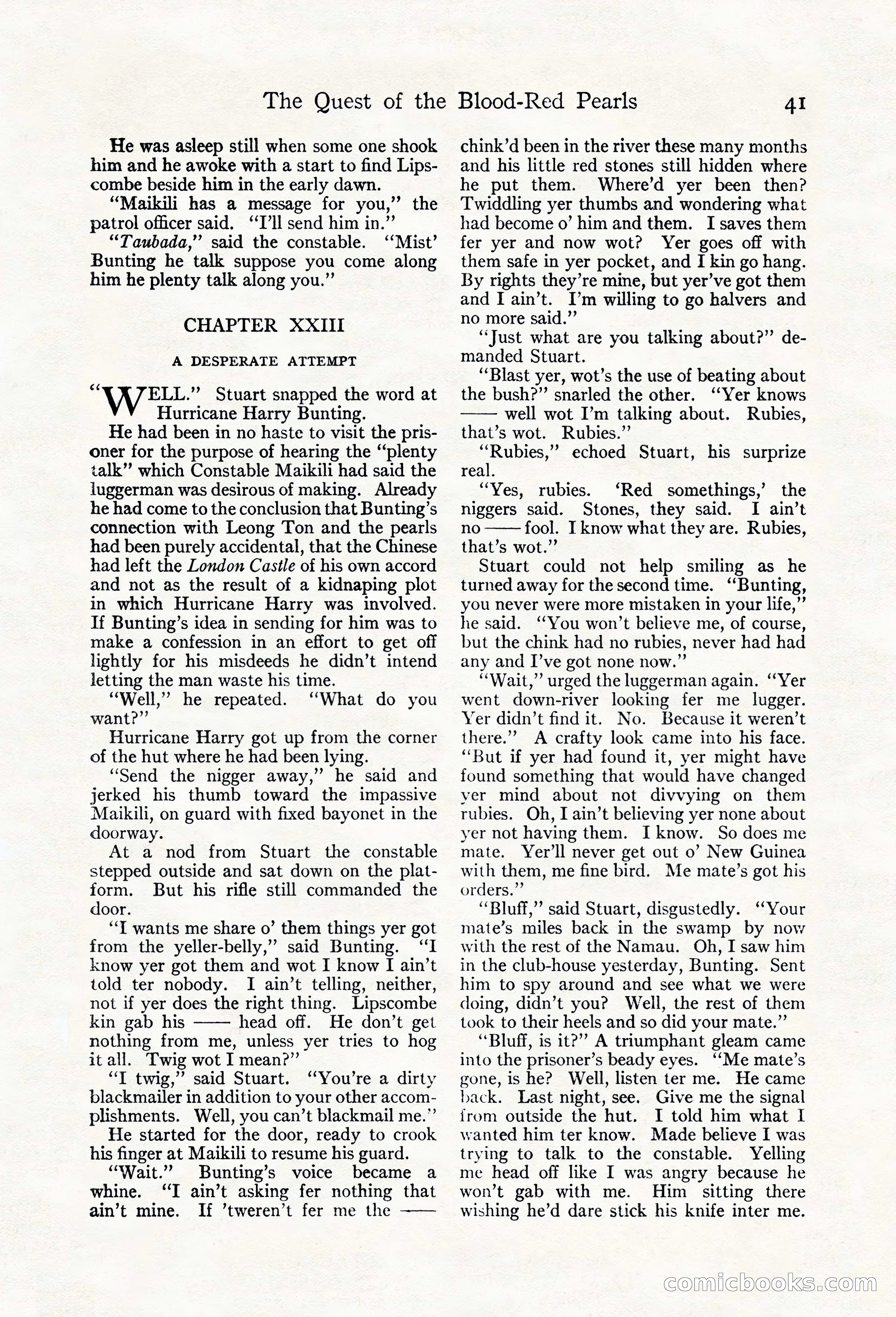 Adventure Magazine, May 20, 1923 — page 43 of 196