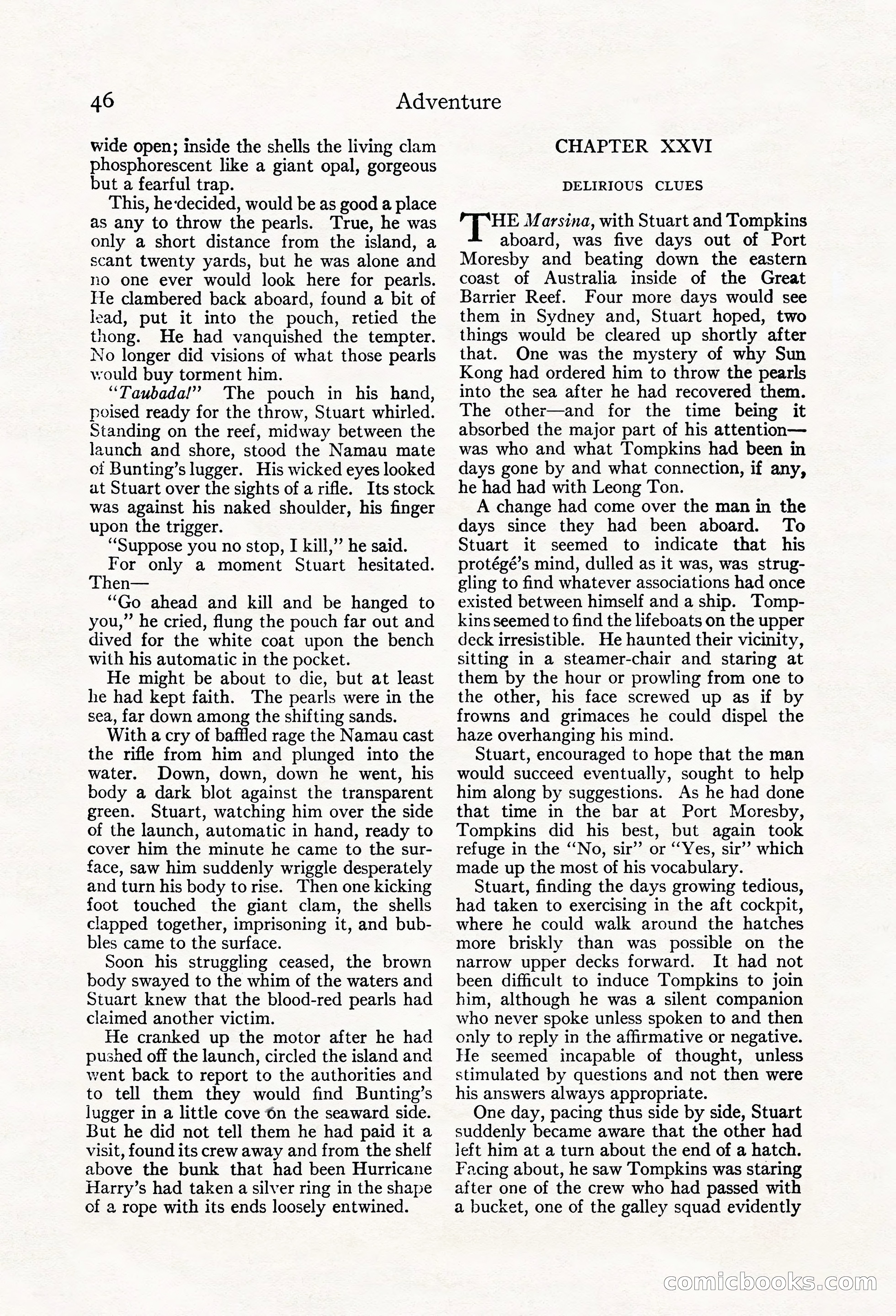 Adventure Magazine, May 20, 1923 — page 48 of 196