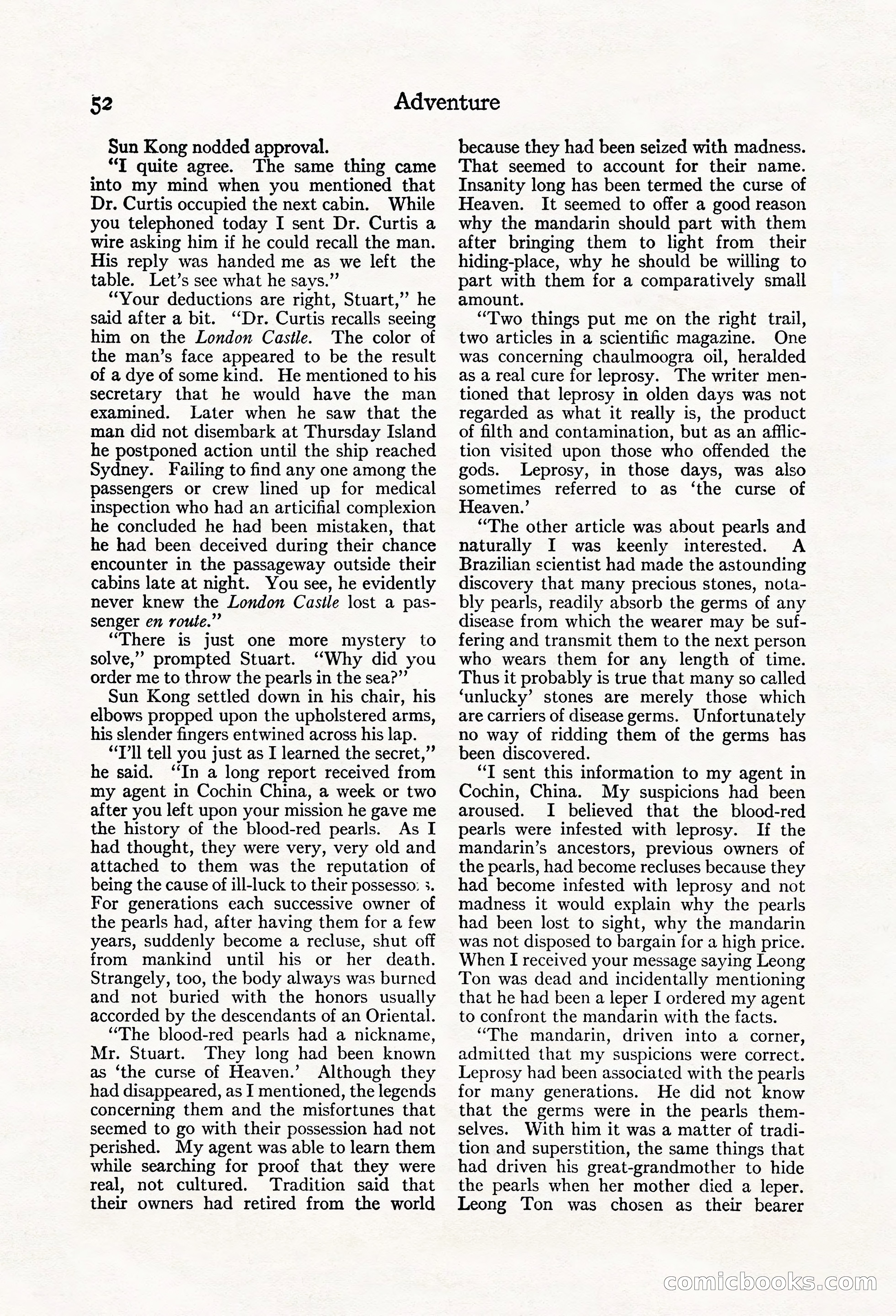 Adventure Magazine, May 20, 1923 — page 54 of 196