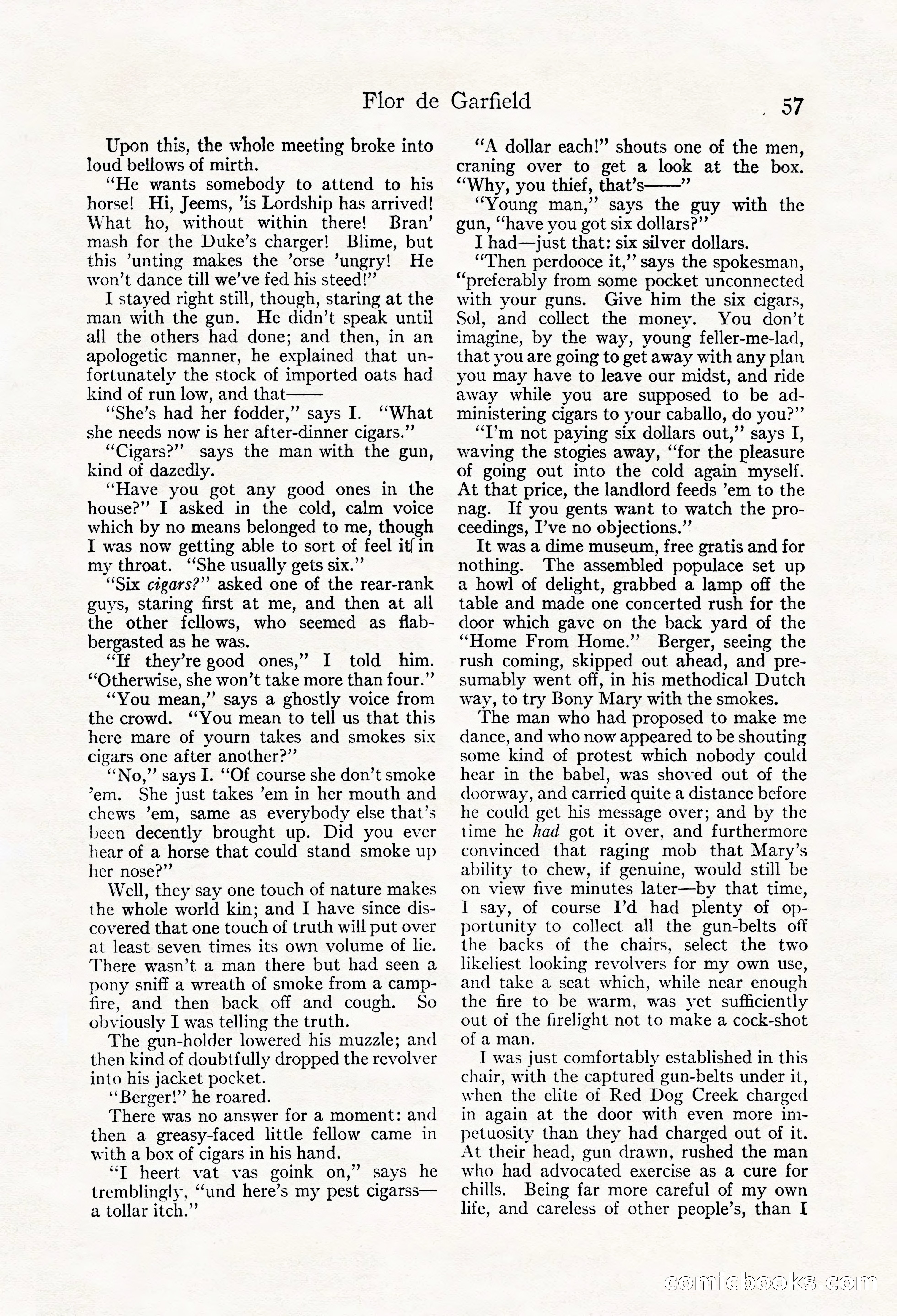 Adventure Magazine, May 20, 1923 — page 59 of 196