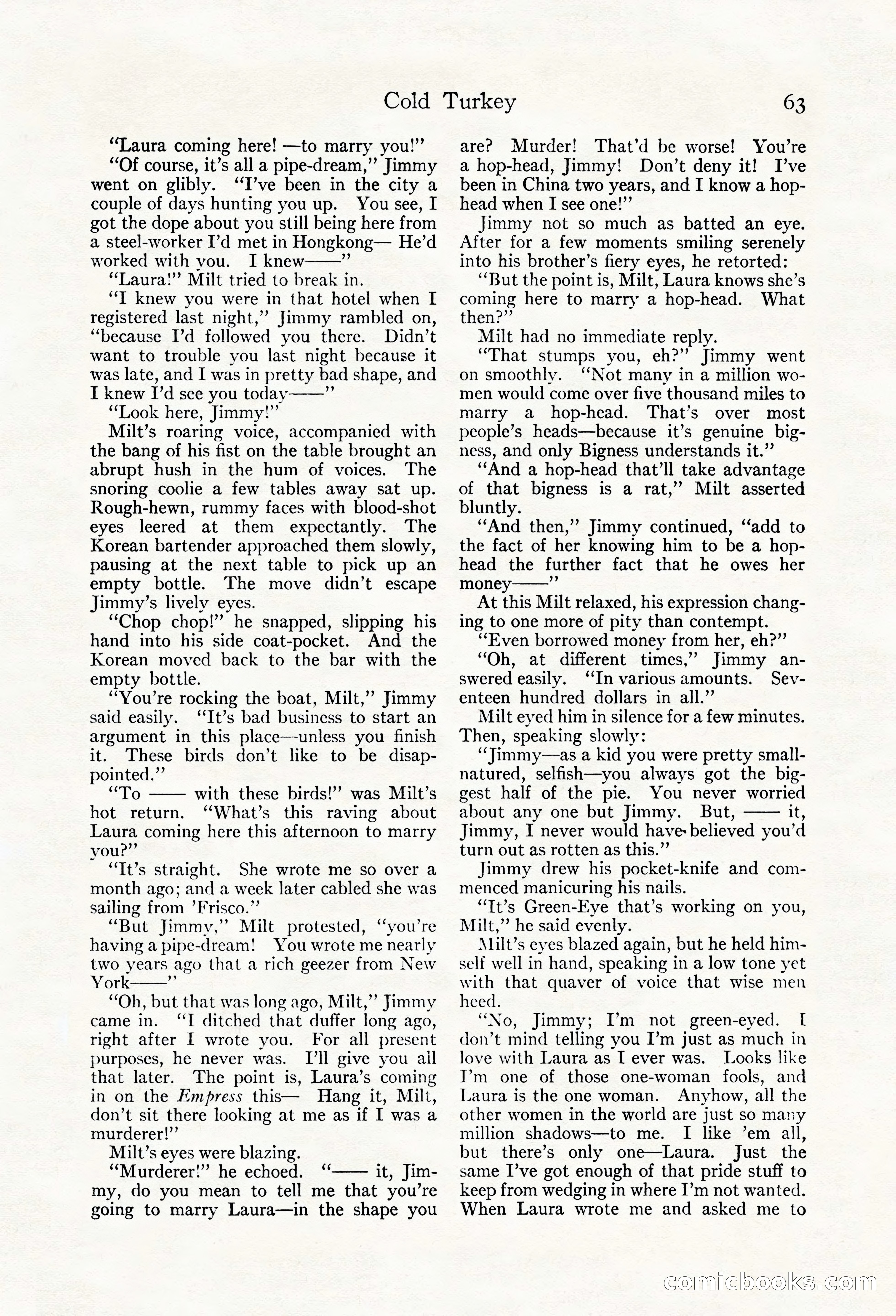 Adventure Magazine, May 20, 1923 — page 65 of 196