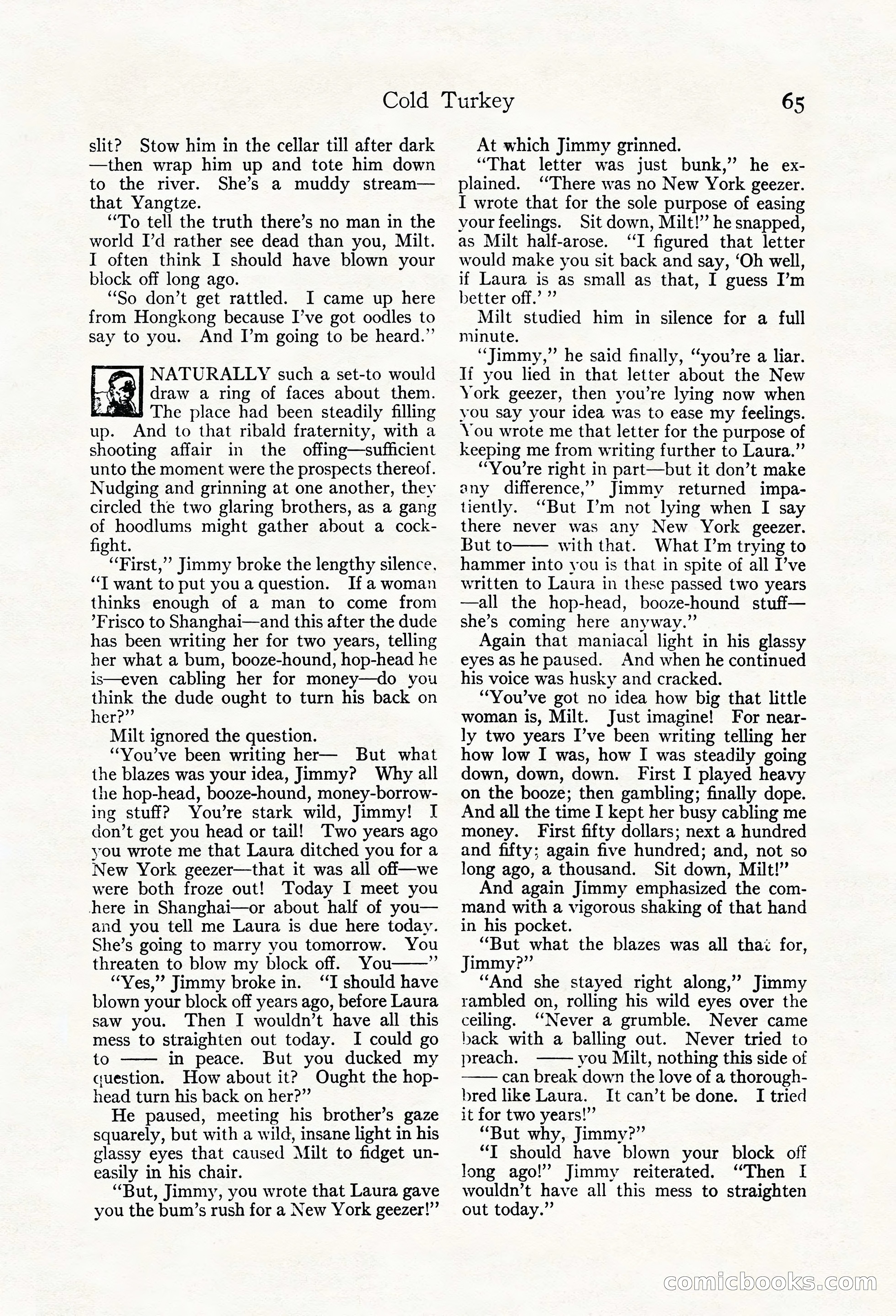 Adventure Magazine, May 20, 1923 — page 67 of 196