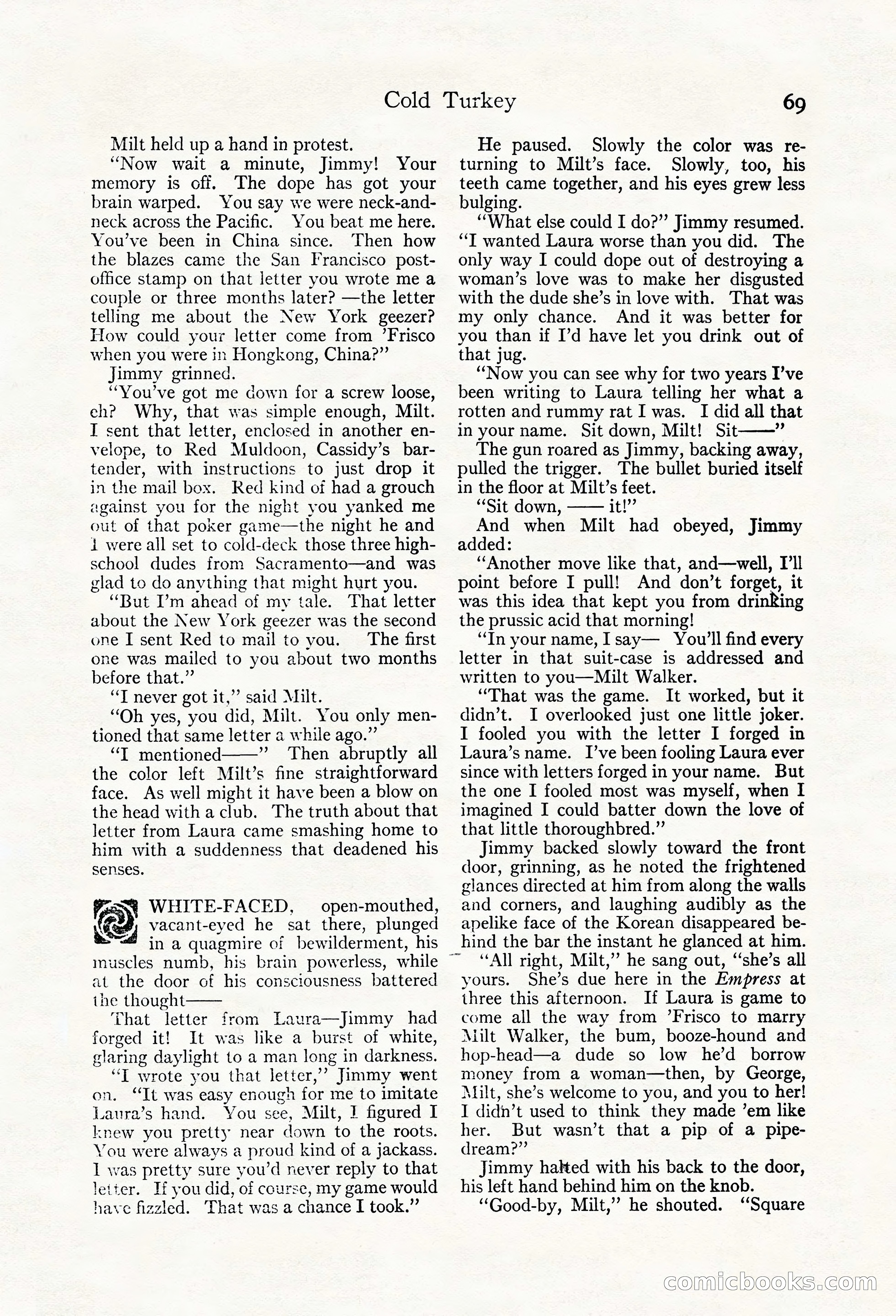 Adventure Magazine, May 20, 1923 — page 71 of 196