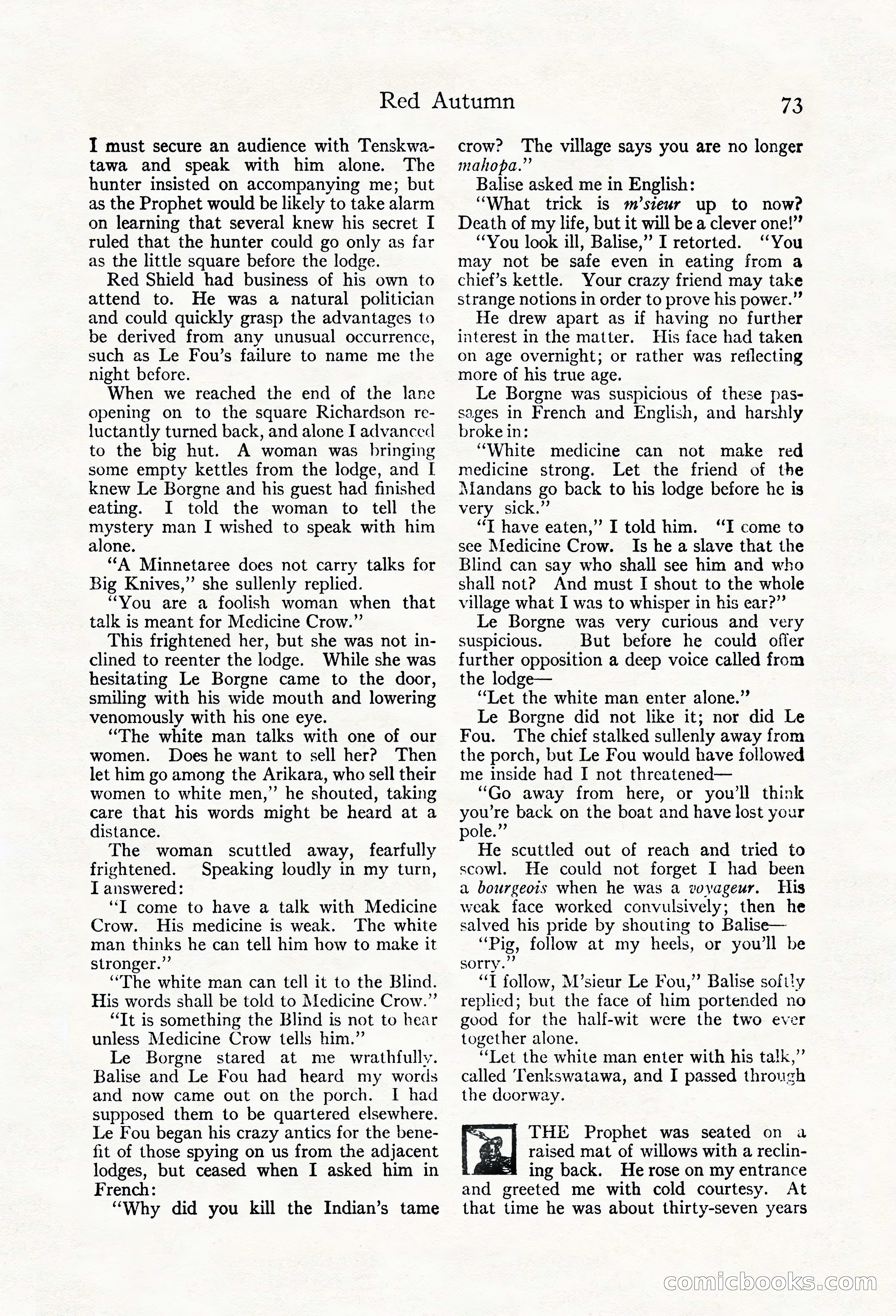 Adventure Magazine, May 20, 1923 — page 75 of 196