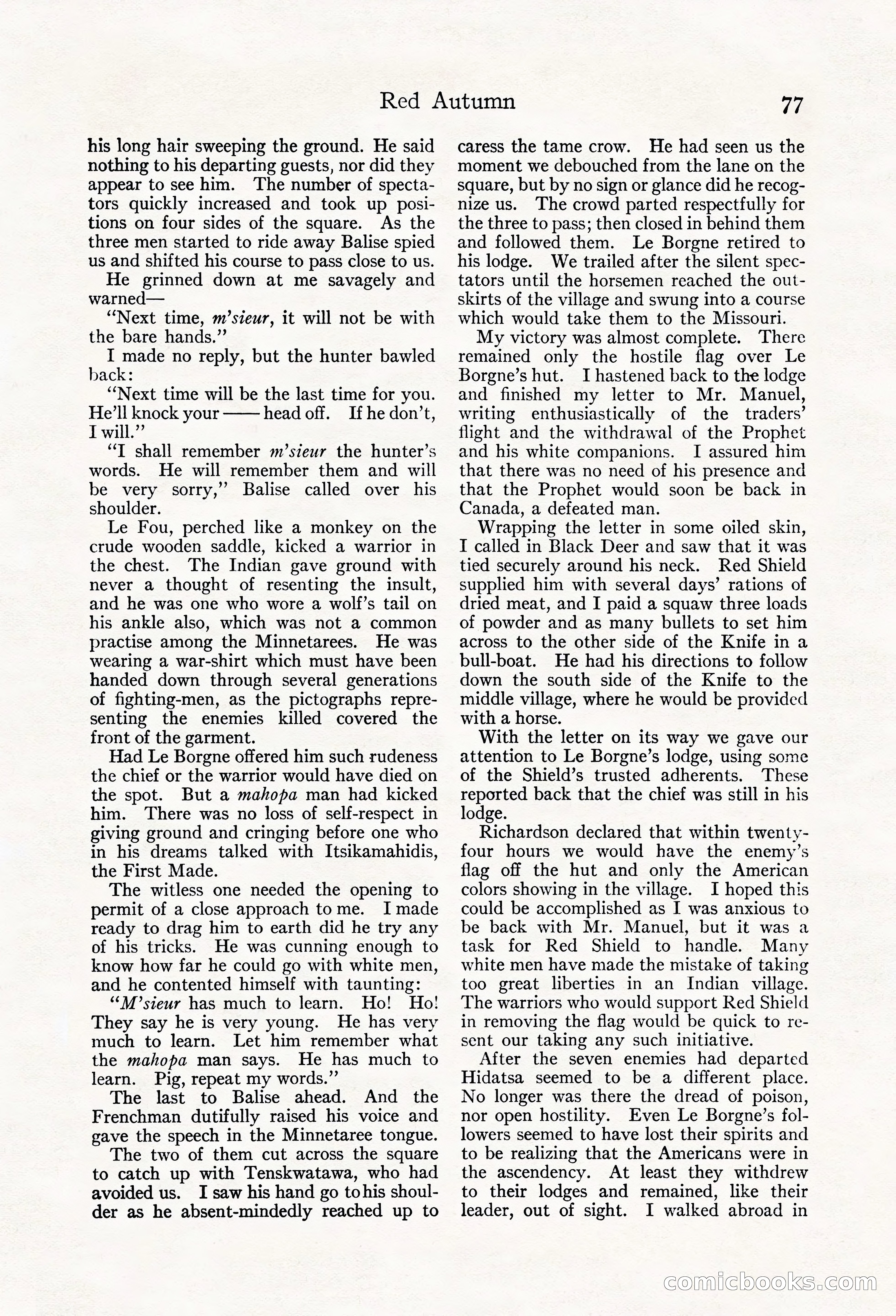 Adventure Magazine, May 20, 1923 — page 79 of 196