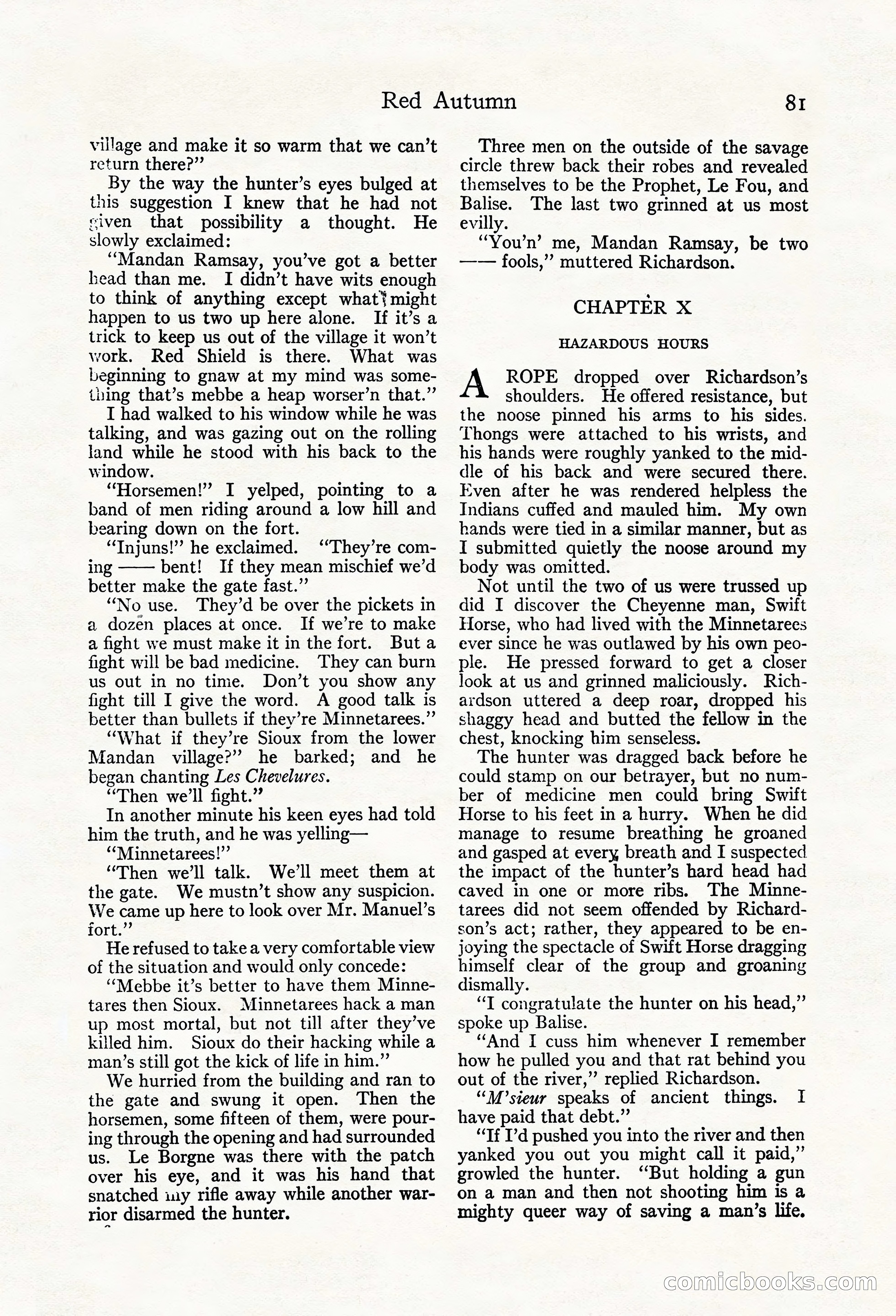 Adventure Magazine, May 20, 1923 — page 83 of 196