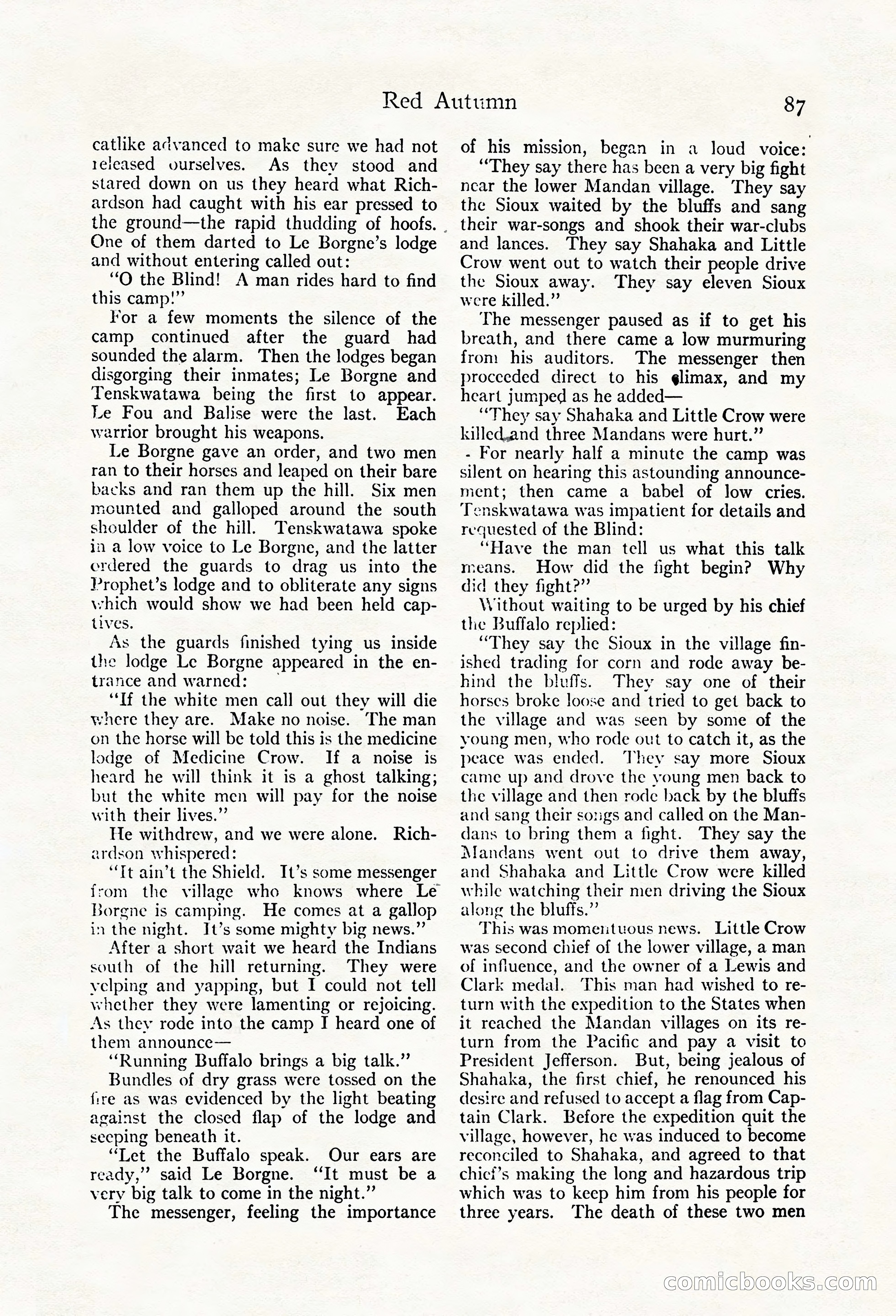 Adventure Magazine, May 20, 1923 — page 89 of 196