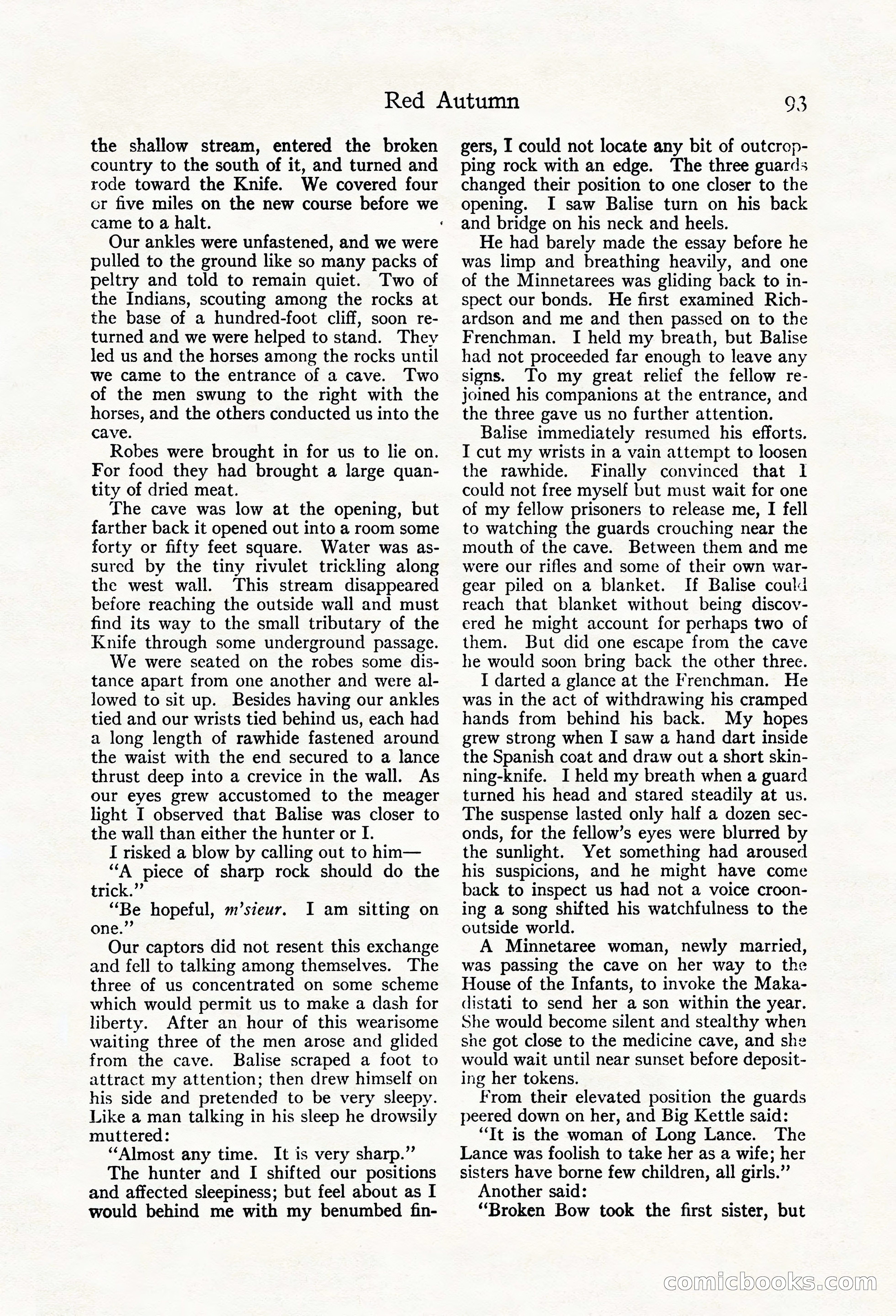 Adventure Magazine, May 20, 1923 — page 95 of 196